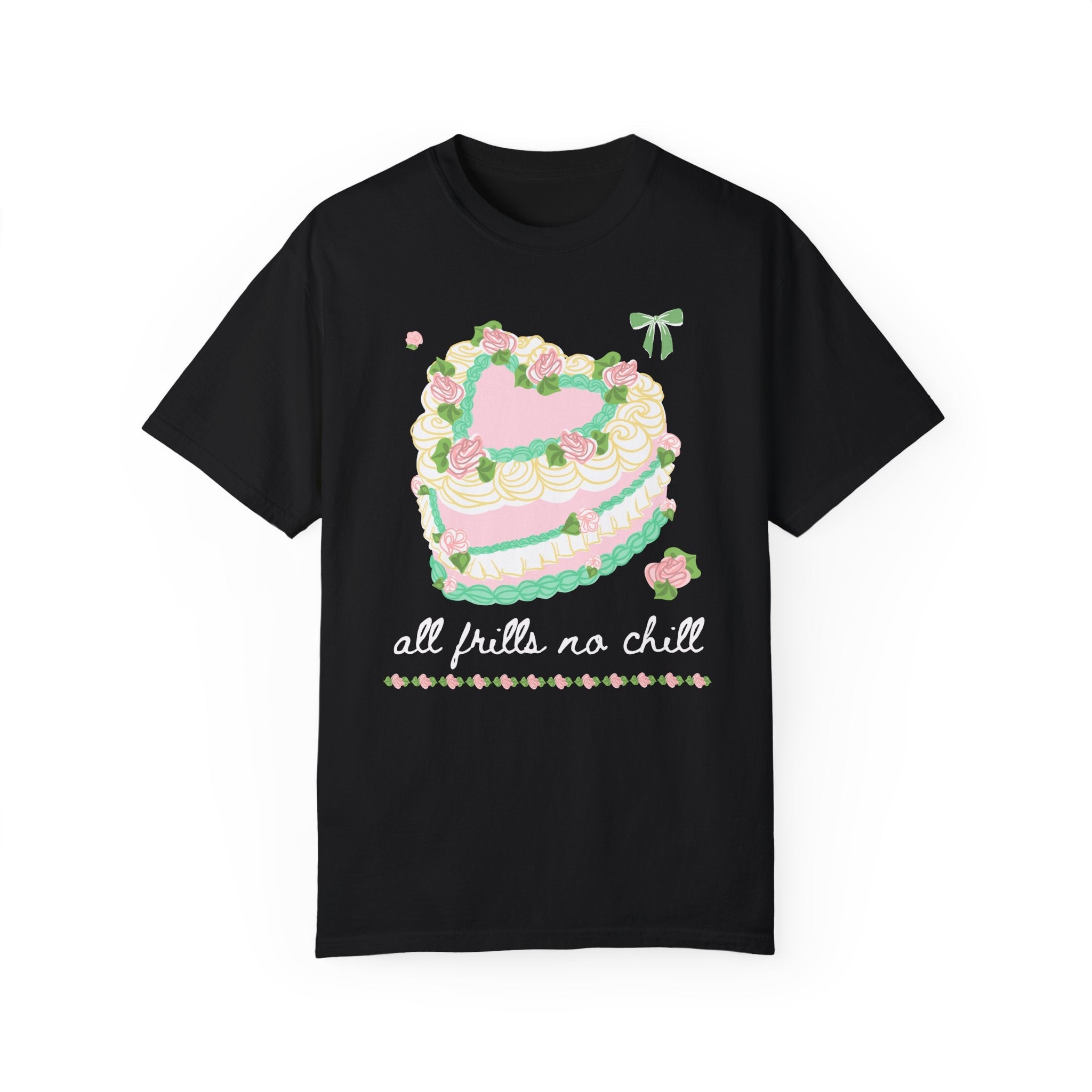 Colorful Maximalist Tee: All Frills No Chill - Opal and June
