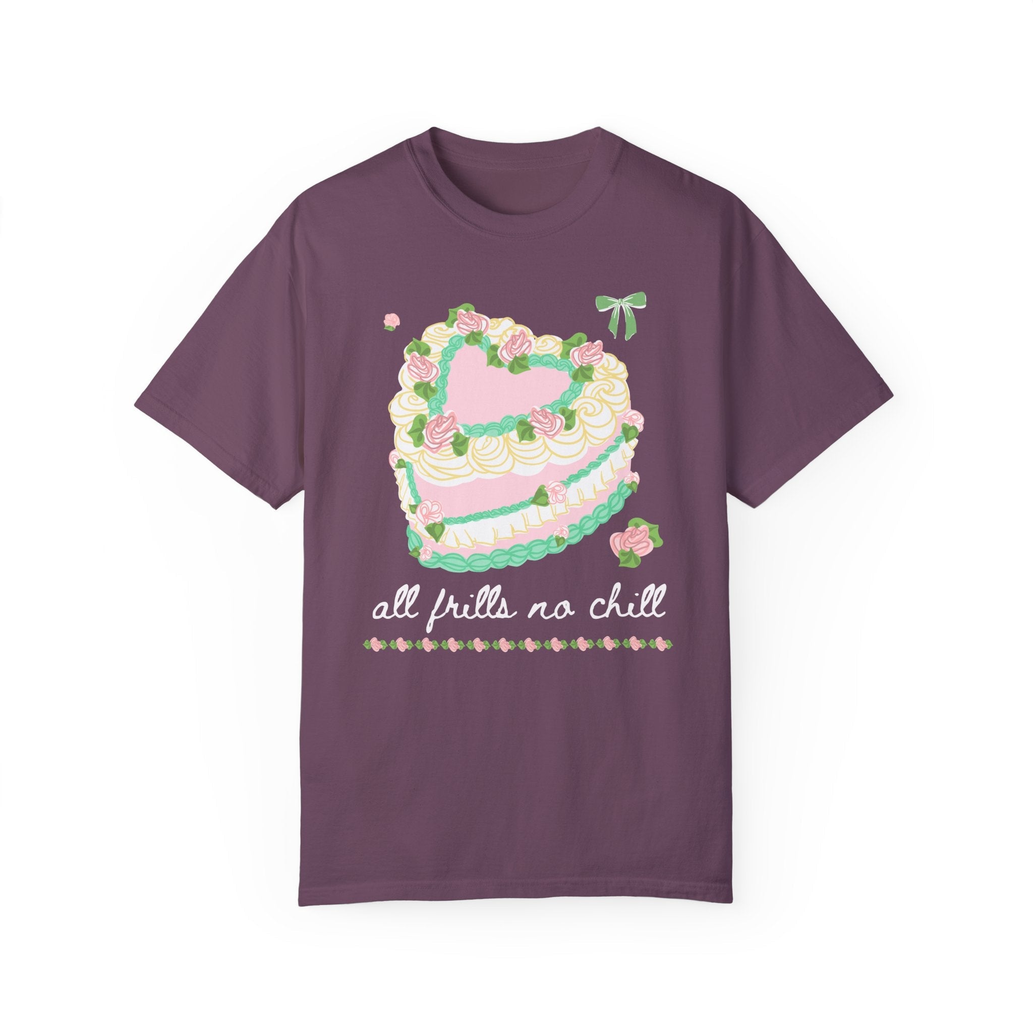 Colorful Maximalist Tee: All Frills No Chill - Opal and June