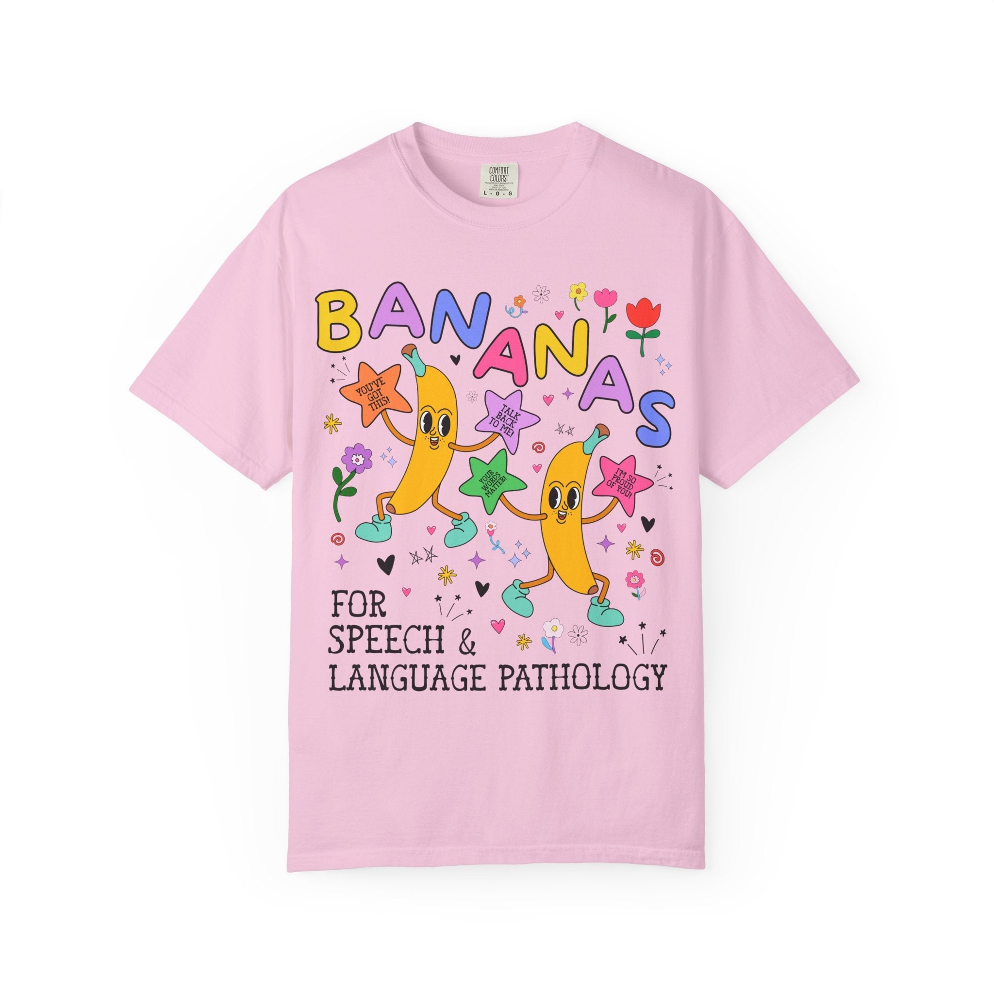 Colorful Speech Therapist Tee - Opal and June