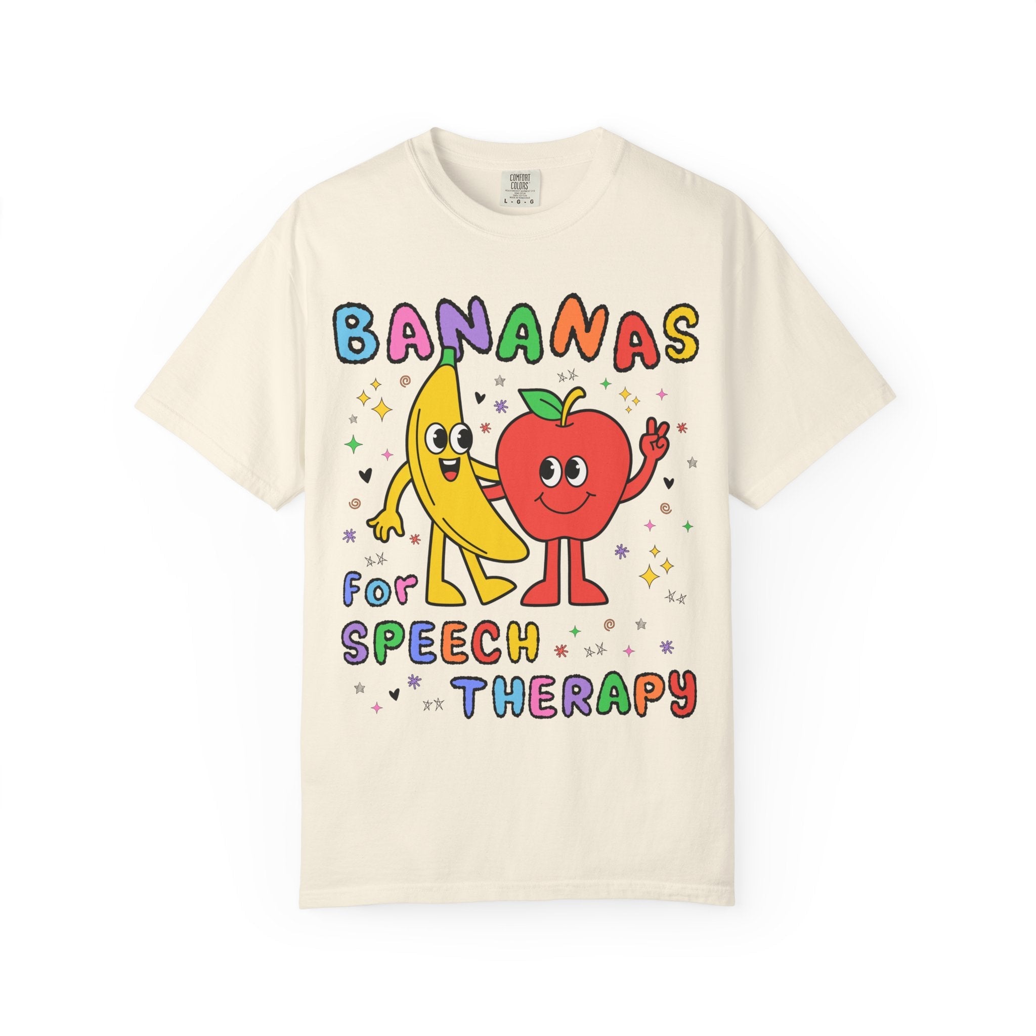 Colorful Speech Therapist Tee Shirt for Speech Language Pathologist, Speech Teacher Appreciation or Graduation Gift with Funny Saying - Opal and June