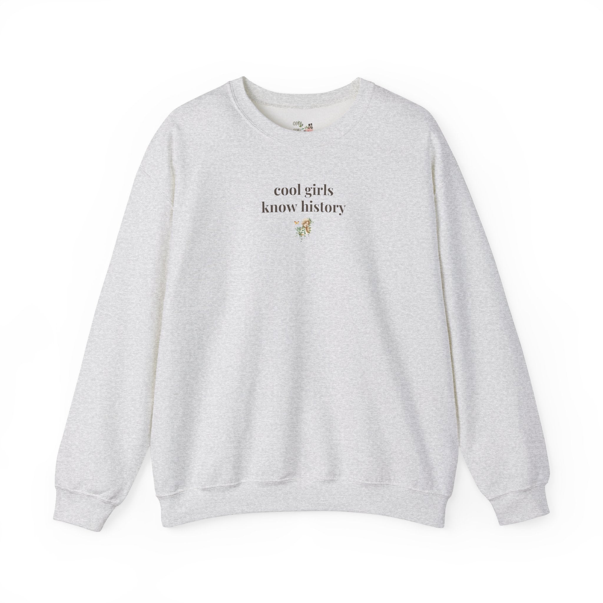 Cool Girl Womens History Sweatshirt - Opal and June