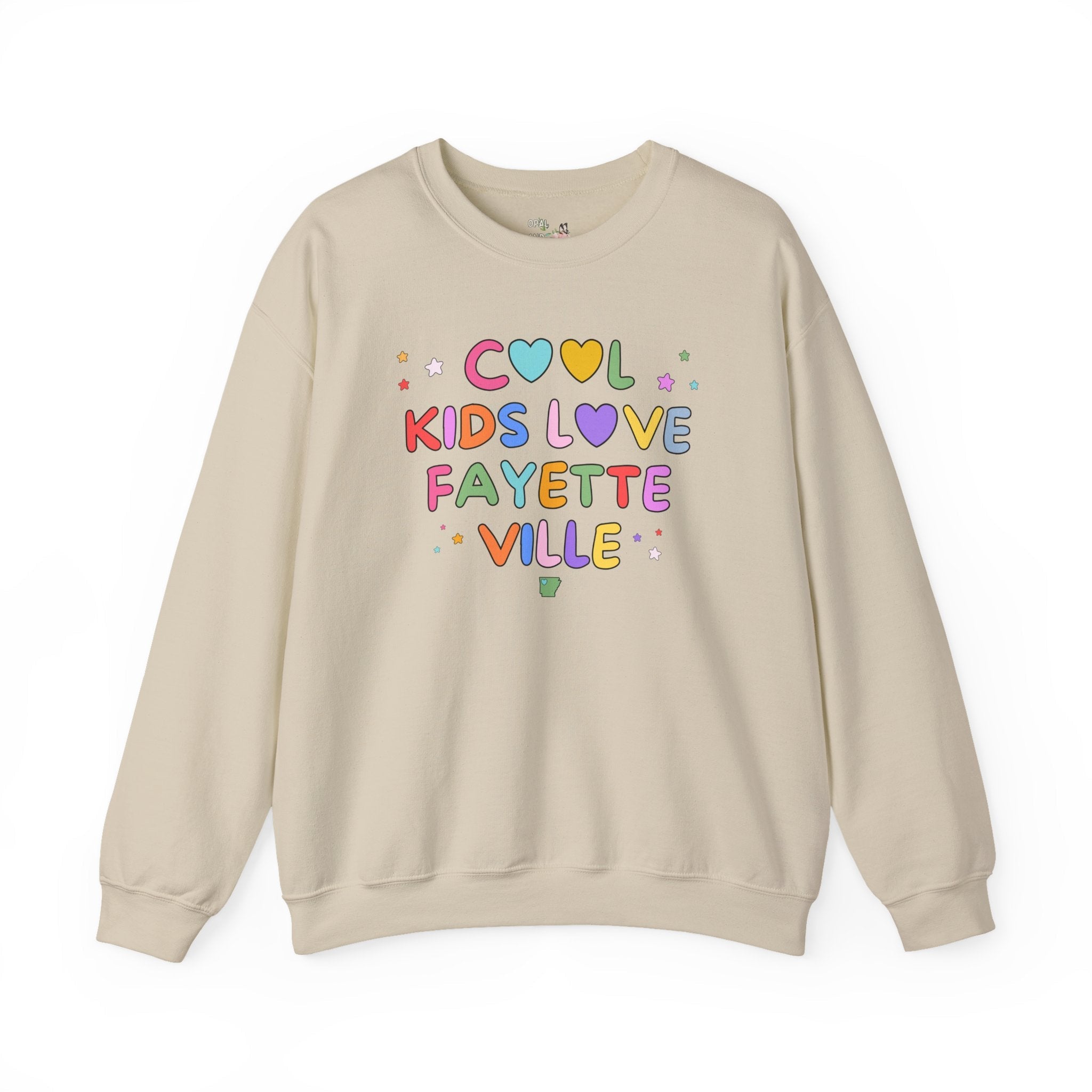 Cool Kids Love Fayetteville Sweatshirt - Opal and June