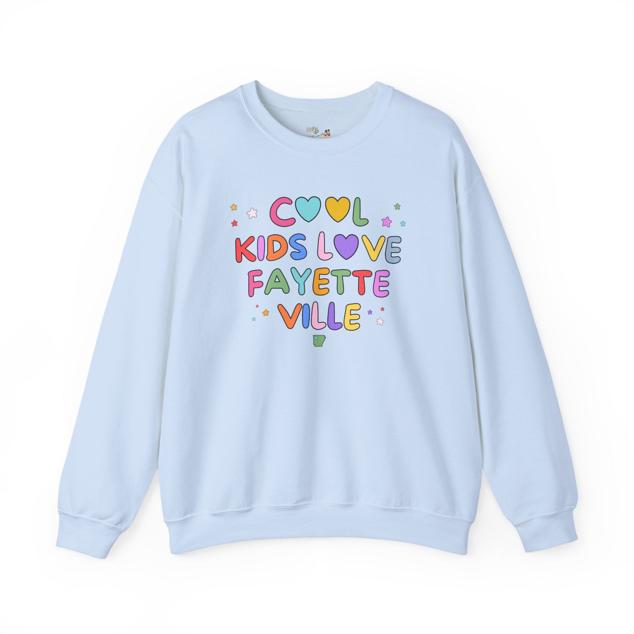 Cool Kids Love Fayetteville Sweatshirt - Opal and June