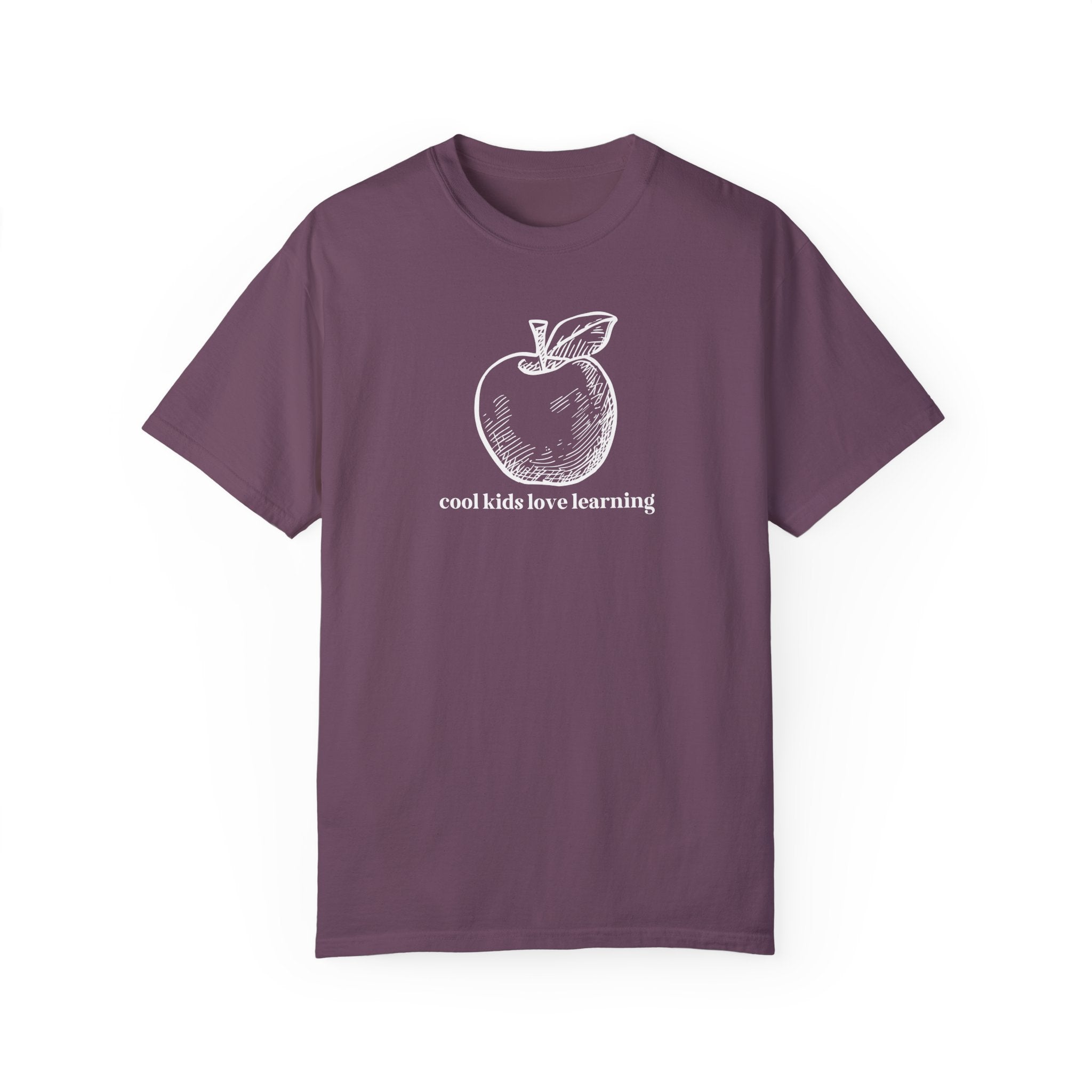 Cool Kids Love Learning: Funny Teacher T-Shirt for Elementary Education Major or Second Grade Teacher, Silly Goblincore Teaching Major Gift - Opal and June