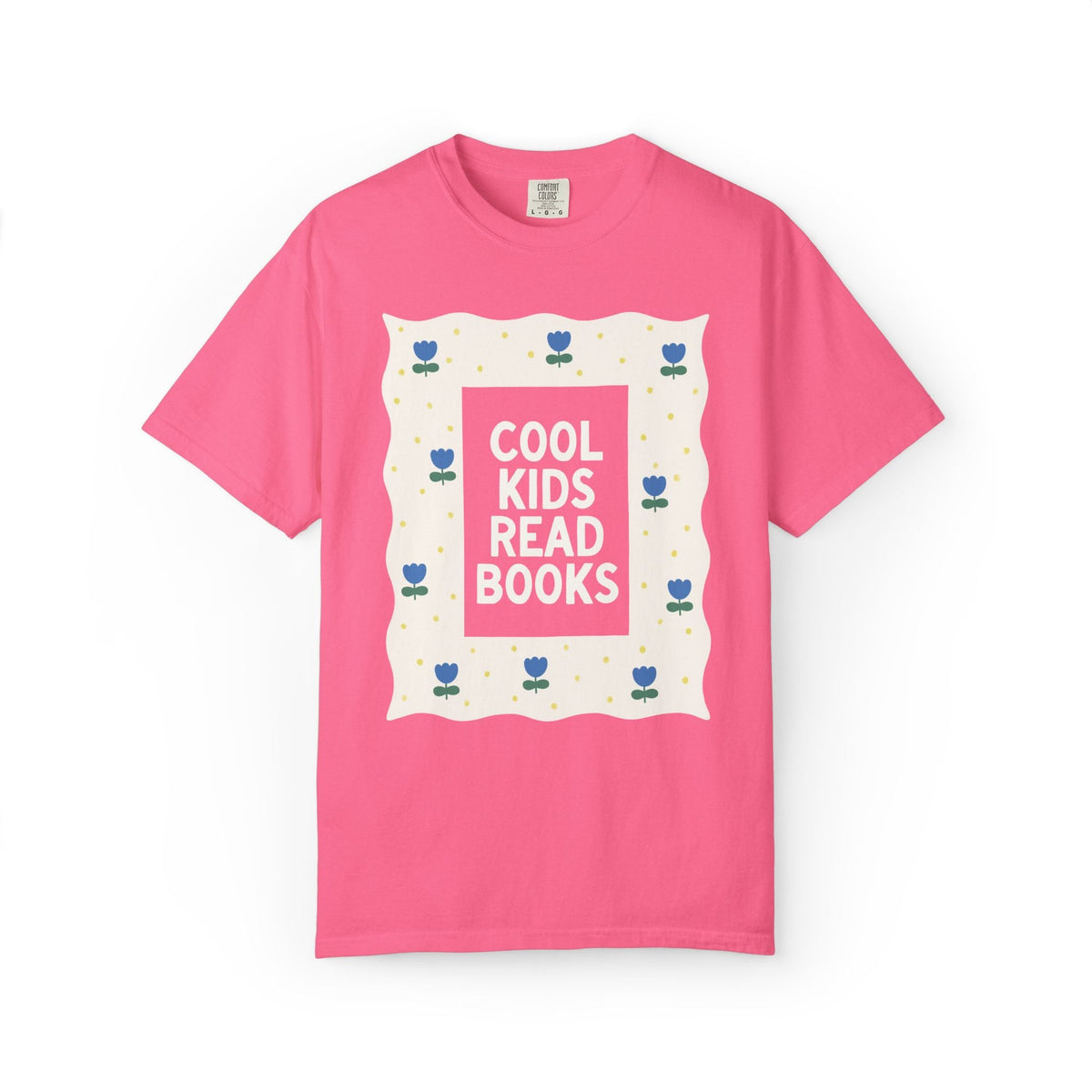 Cool Kids Read Books Maximalist Flower Tee - Opal and June