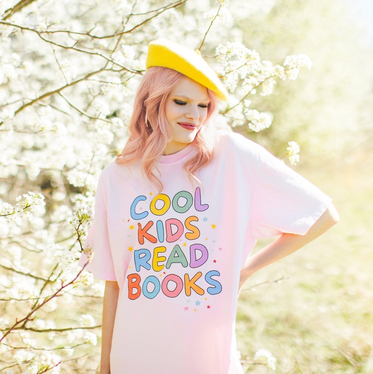 Cool Kids Read Books Tee - Opal and June