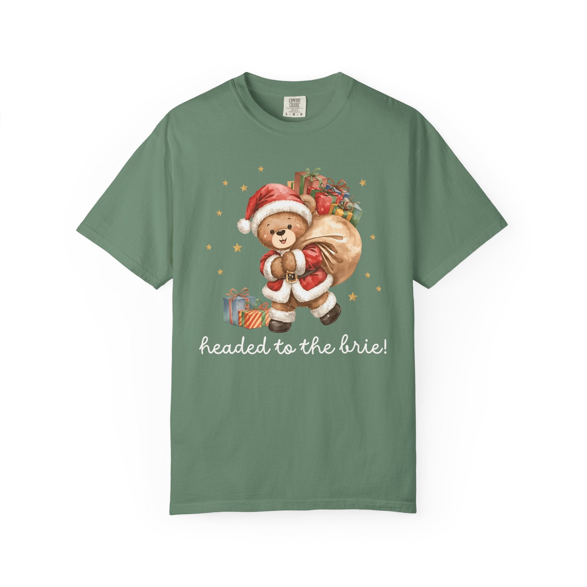 Cottagecore Bear Christmas Tee Shirt for Animal Lover - Opal and June