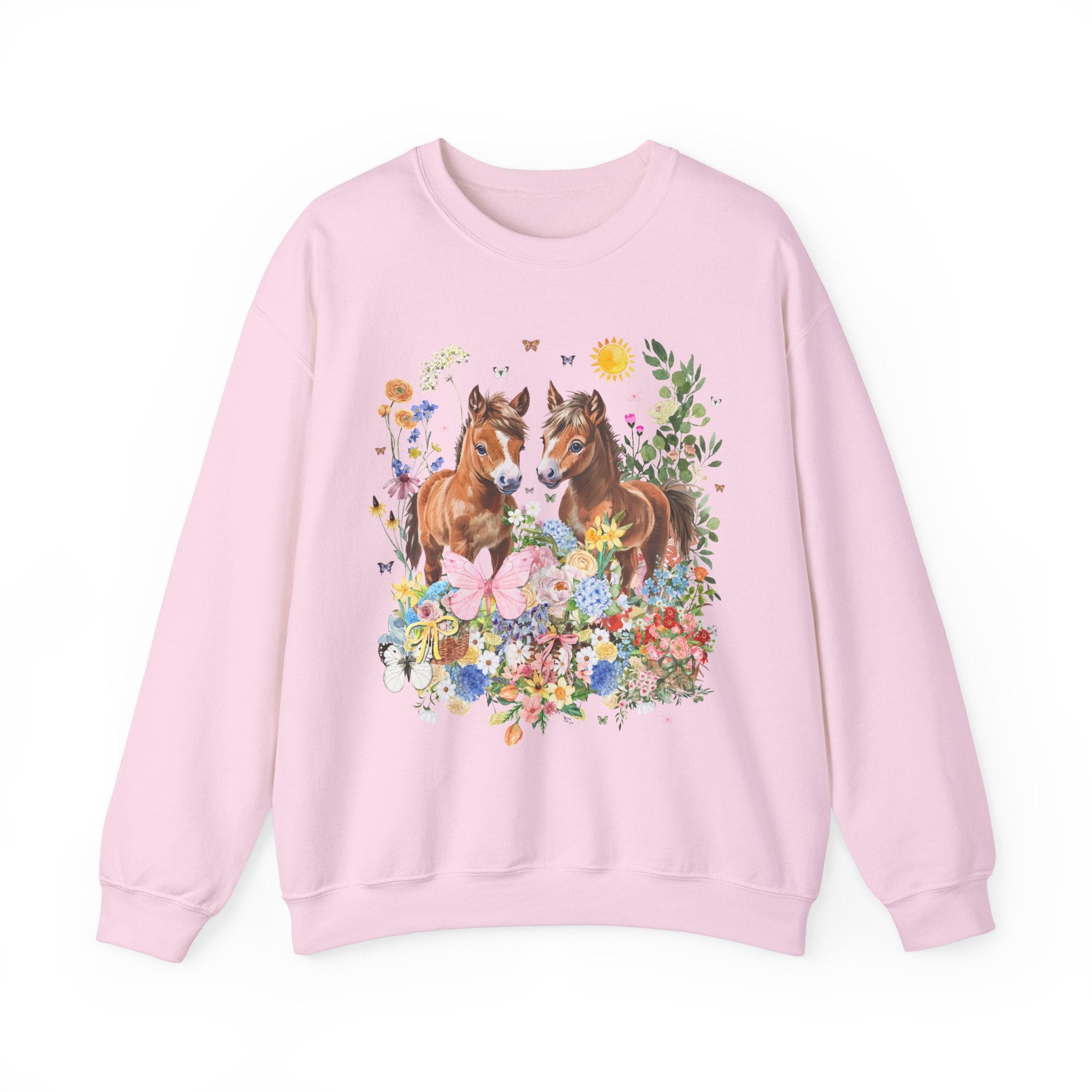 Cottagecore Horse Sweatshirt - Opal and June