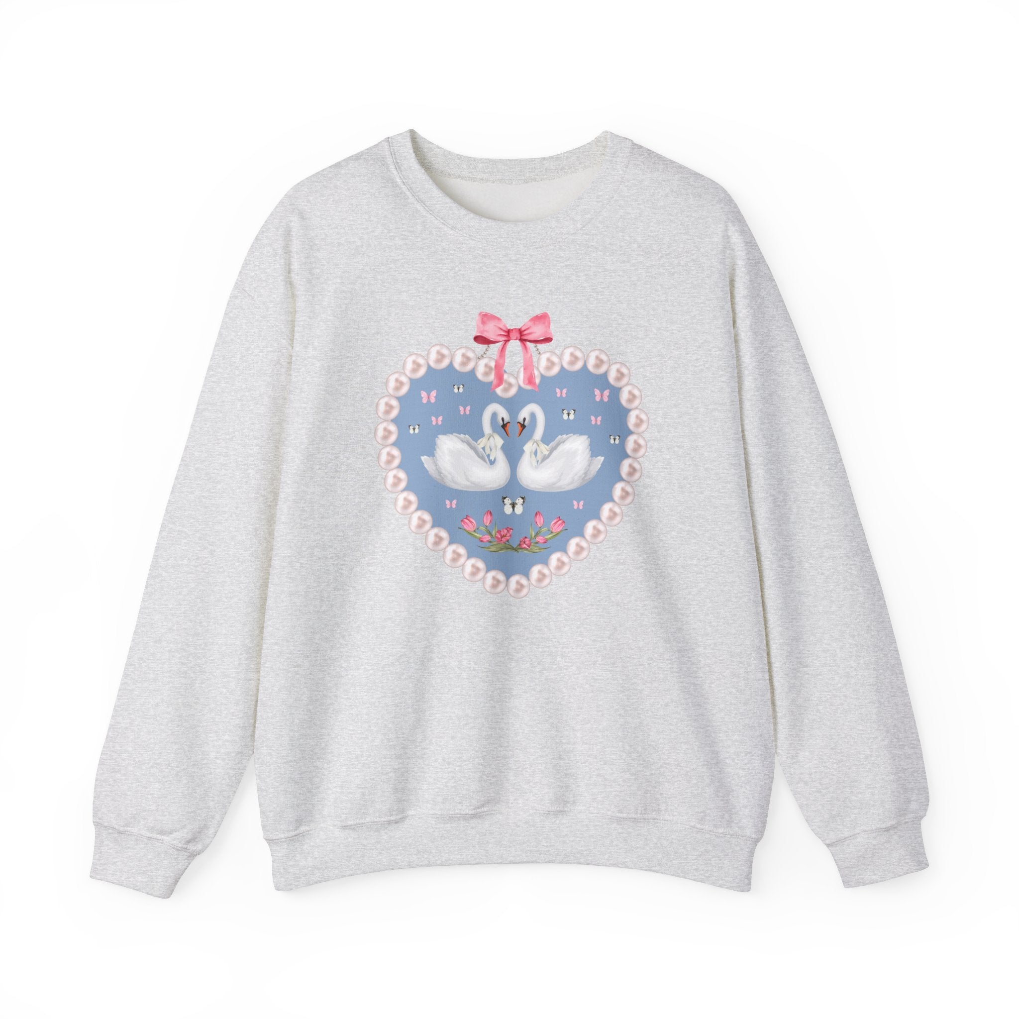 Cottagecore Swan Sweatshirt - Opal and June
