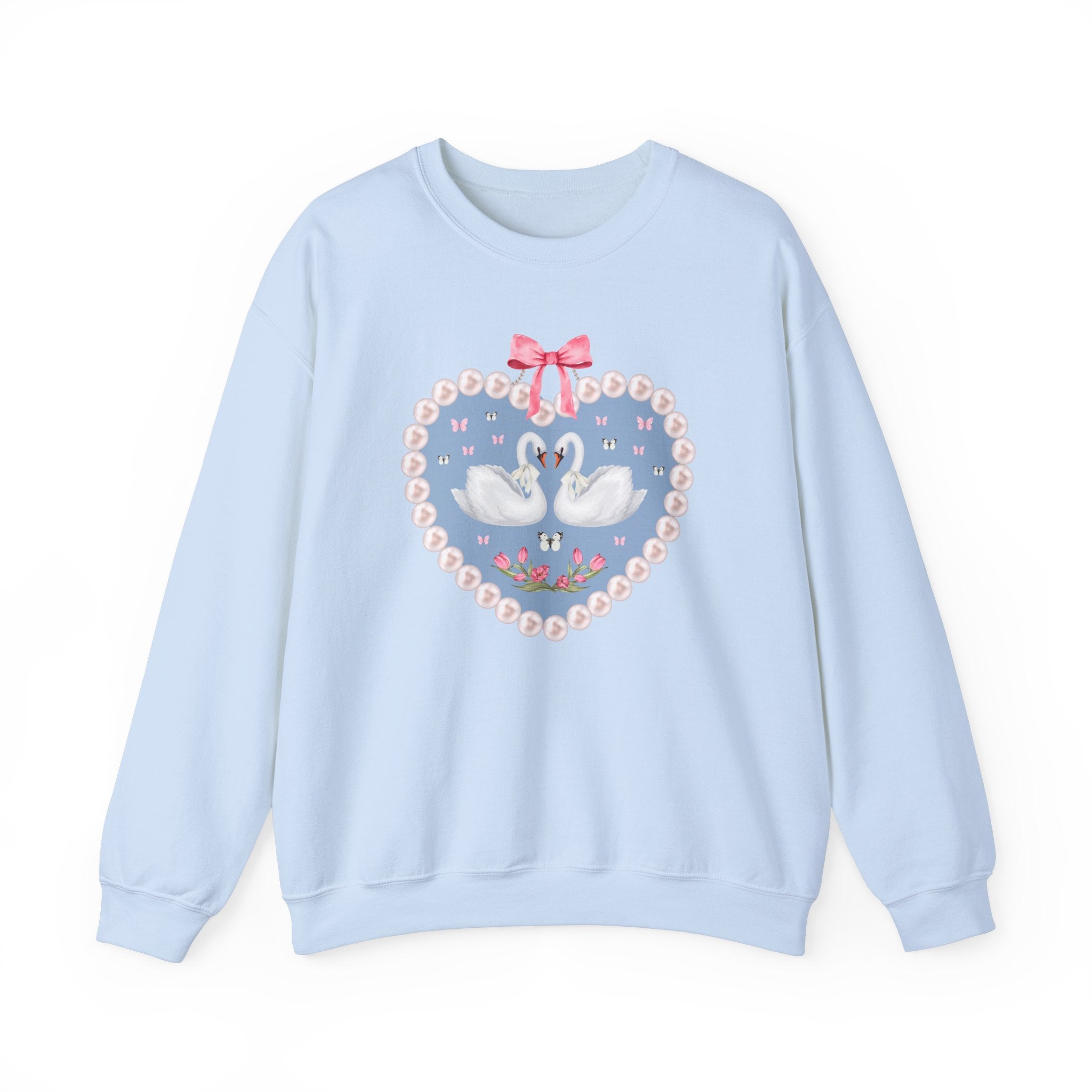 Cottagecore Swan Sweatshirt - Opal and June