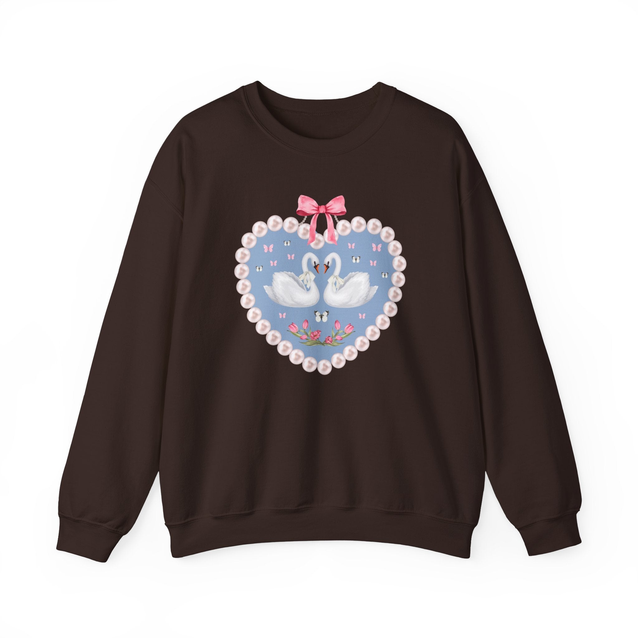 Cottagecore Swan Sweatshirt - Opal and June