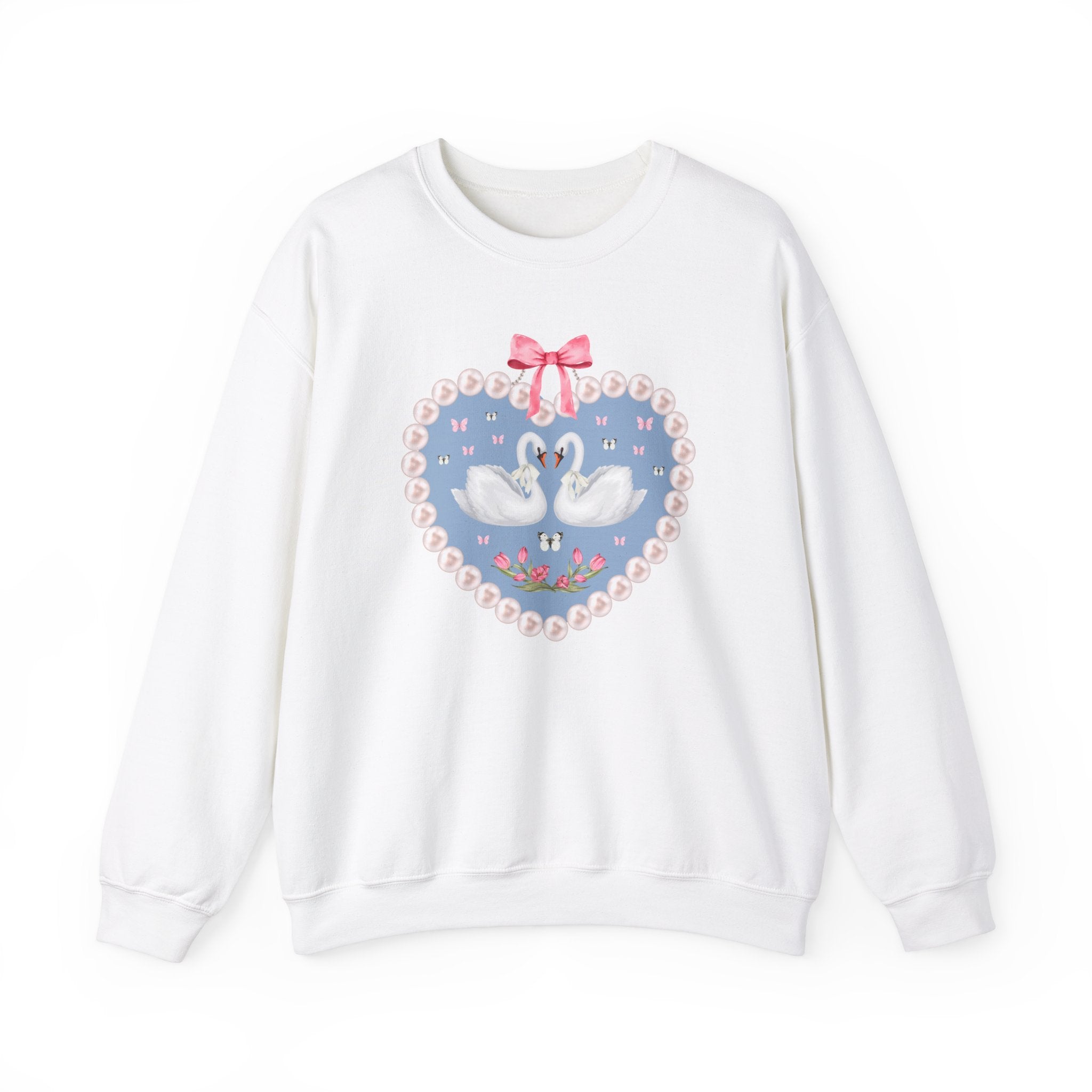 Cottagecore Swan Sweatshirt - Opal and June