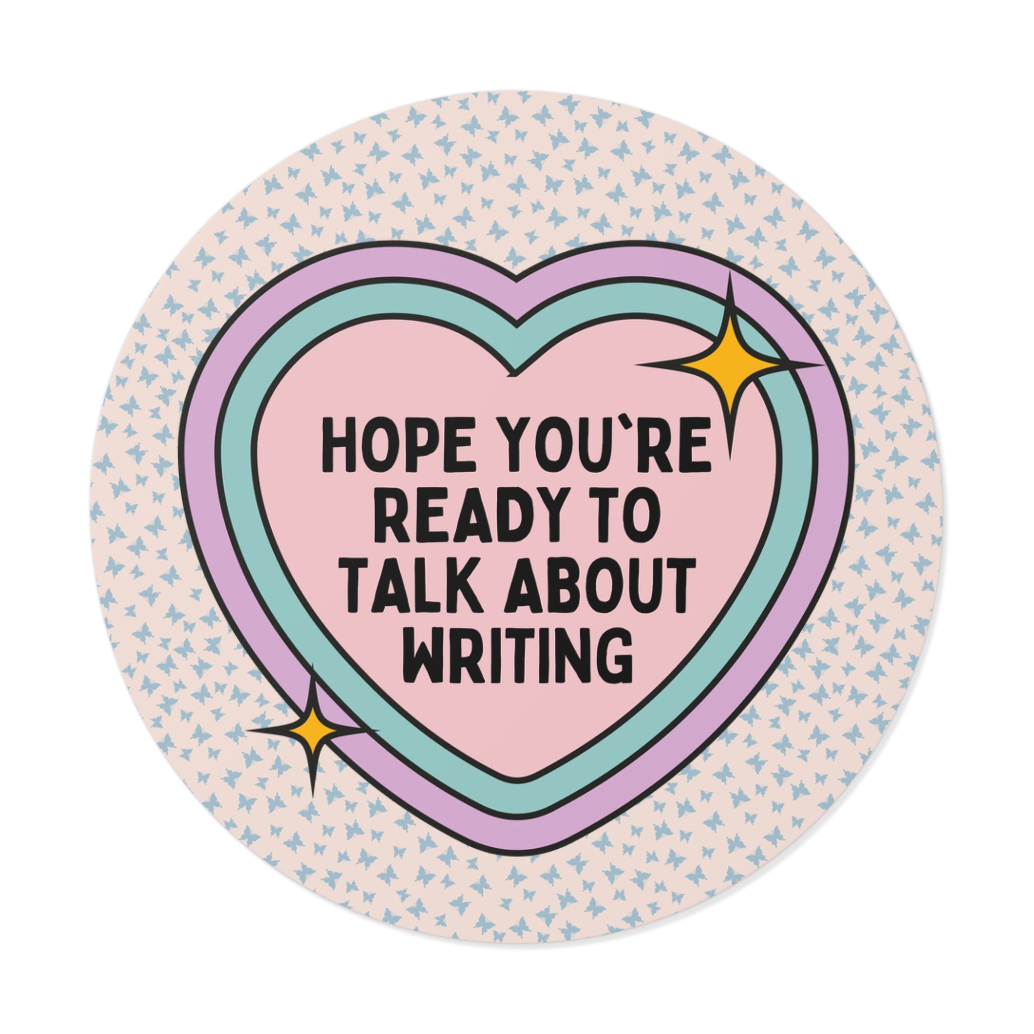 Creative Writing Teacher Notebook for Book Author or Literature Professor, Funny Saying English Major Gift with Heart, Writing Workshop - Opal and June