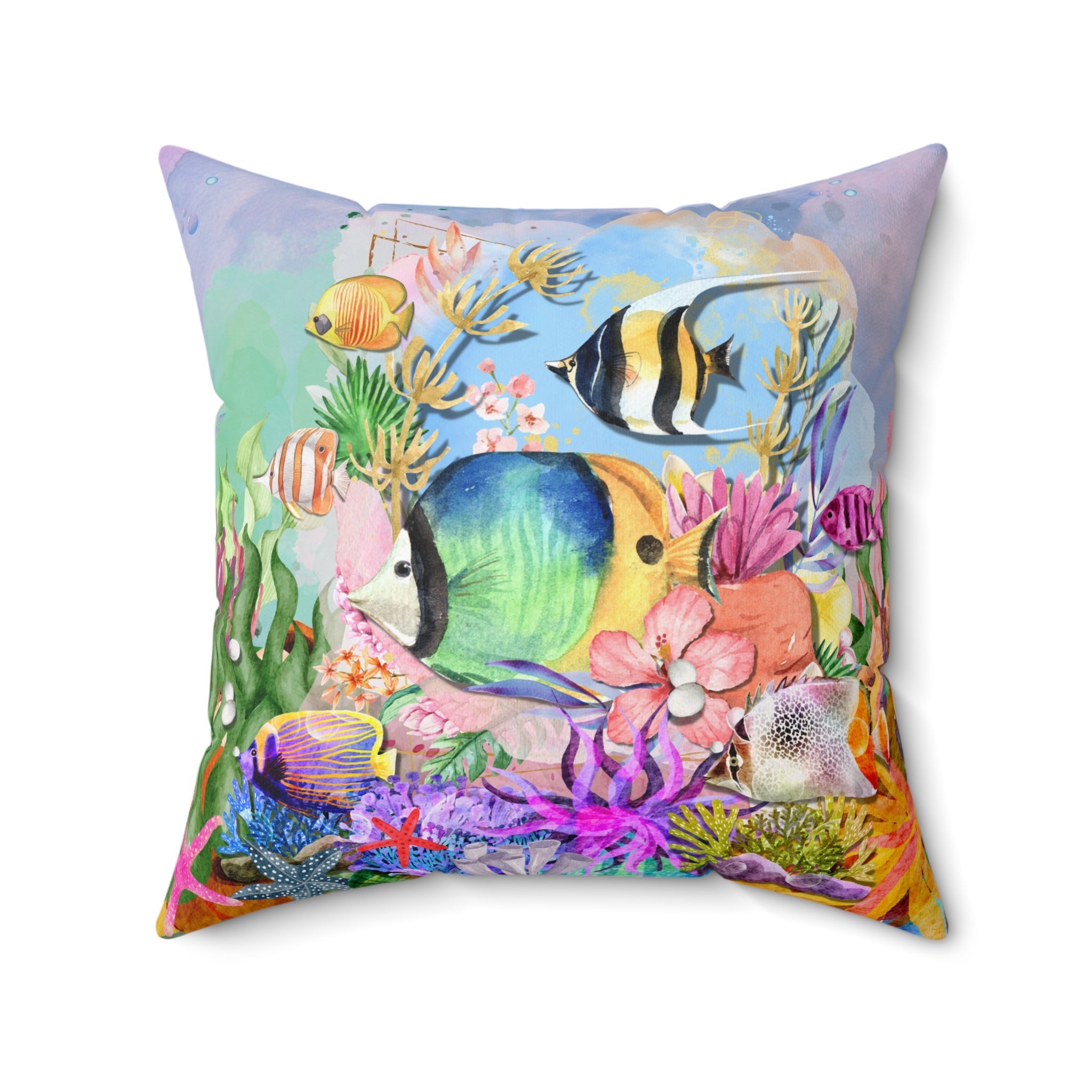 Crustacean Core Pillow - Opal and June