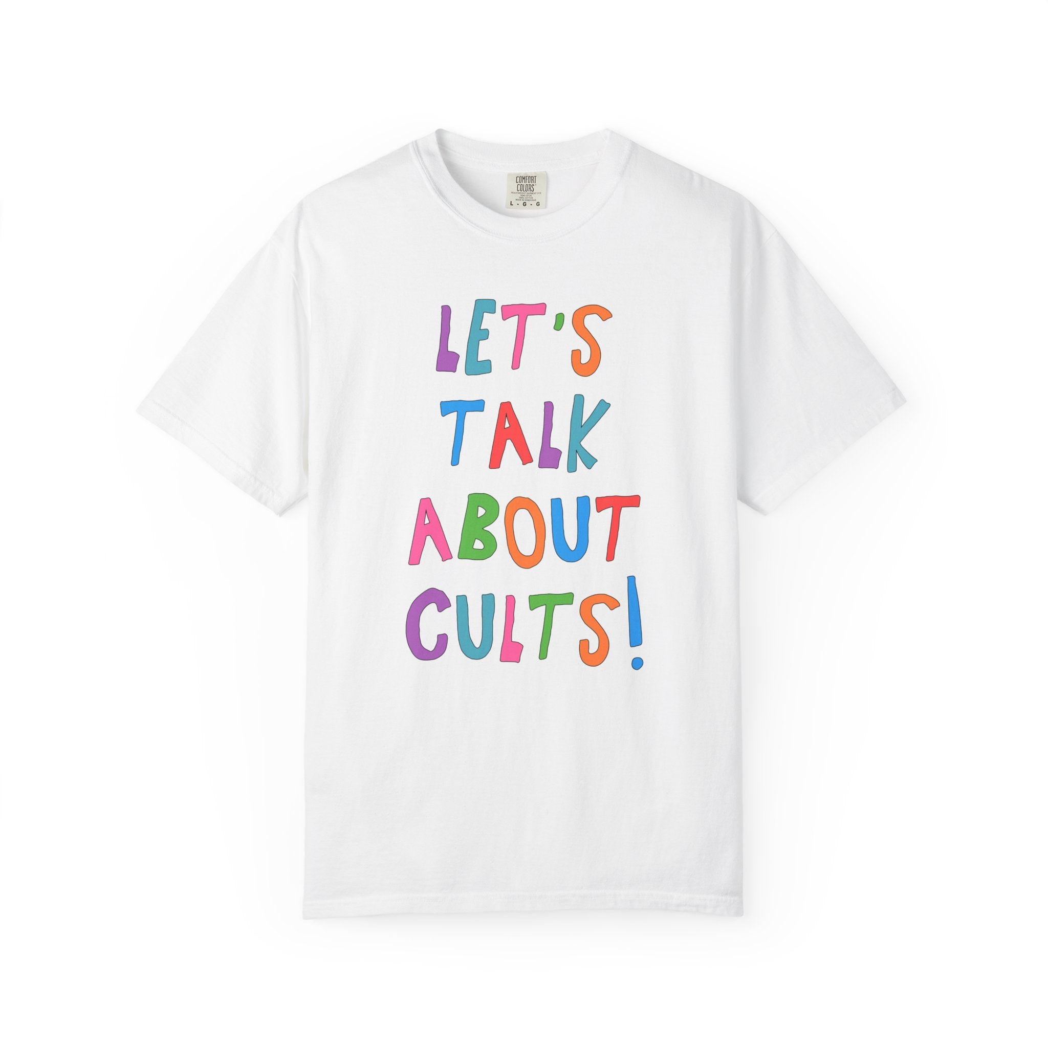 Cult History Gift for Historian Who Loves Spooky History, Morbid Historical Crime: Let's Talk About Cults! - Opal and June