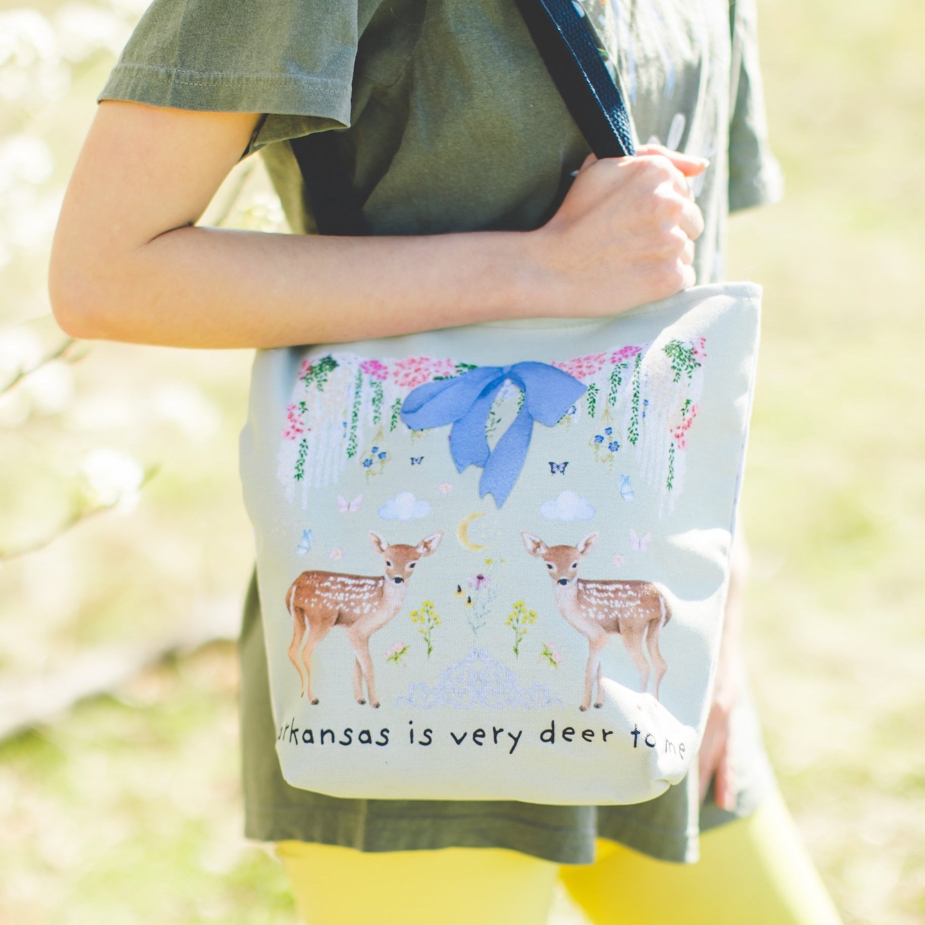Cute Arkansas Tote Bag - Opal and June