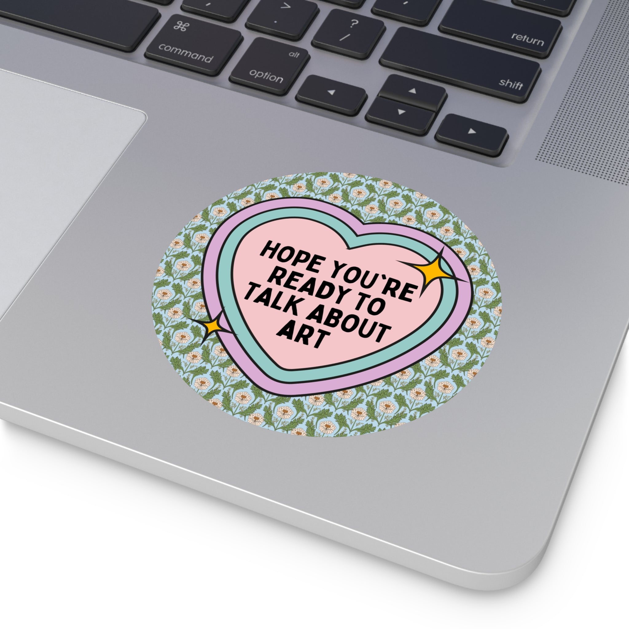 Cute Art History Sticker for Humanities Teacher or Professor, High School Art Teacher Appreciation Gift, Present for Painter, Ceramic Artist - Opal and June