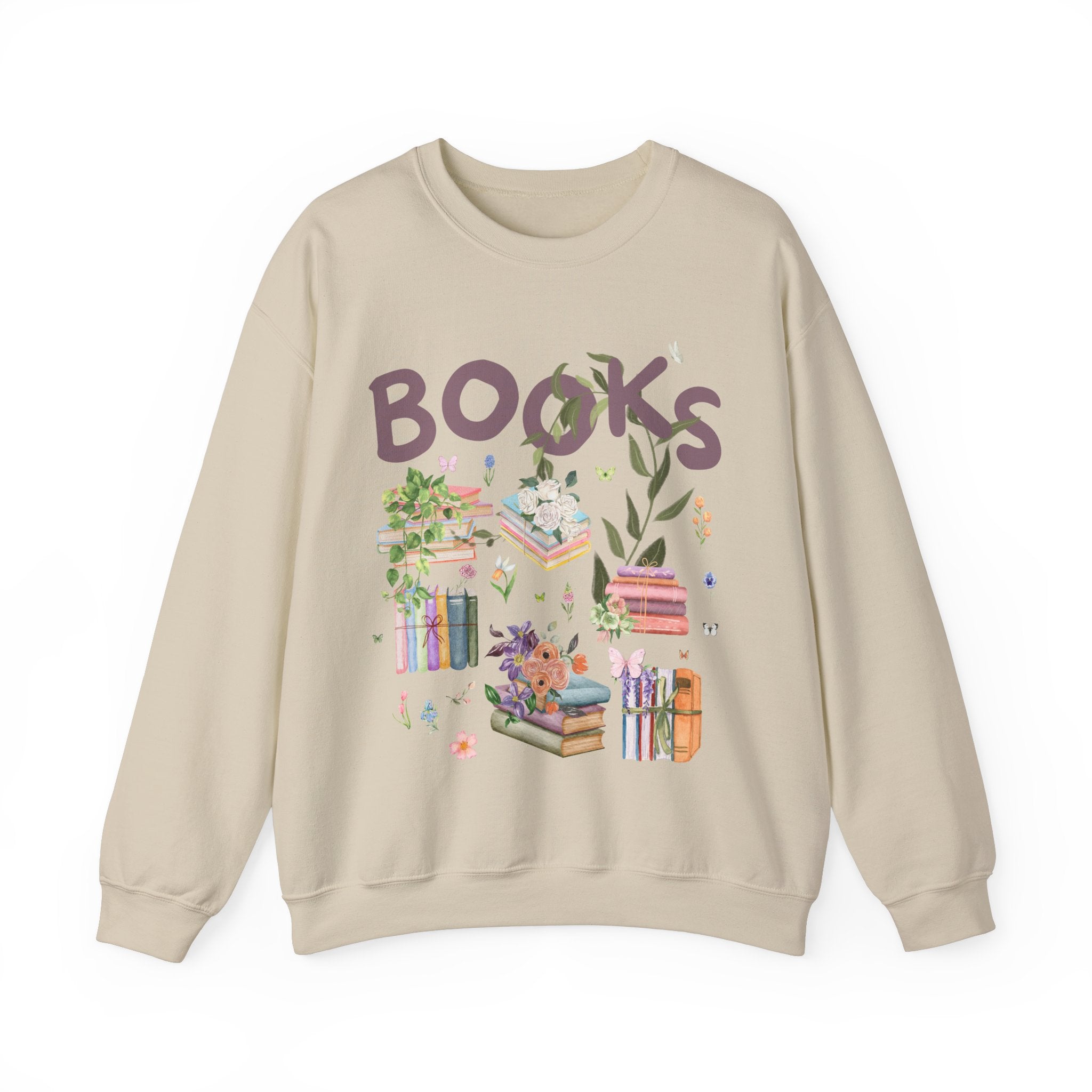 Cute Books Sweatshirt - Opal and June