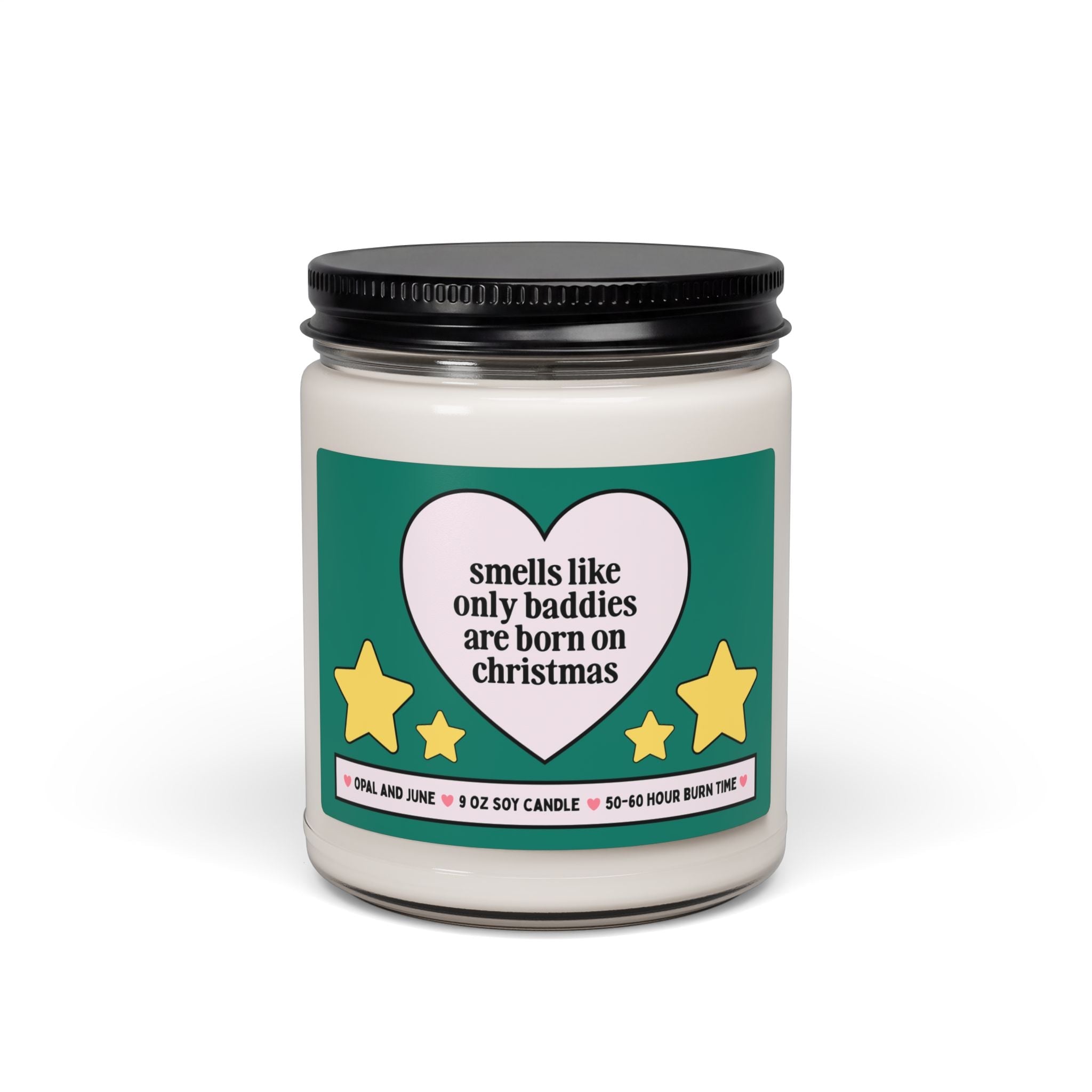 Cute Christmas Birthday Gift for Friend or Sister Born on Christmas: Smells Like Only Baddies Are Born on Christmas, Holiday Birthday Gift - Opal and June