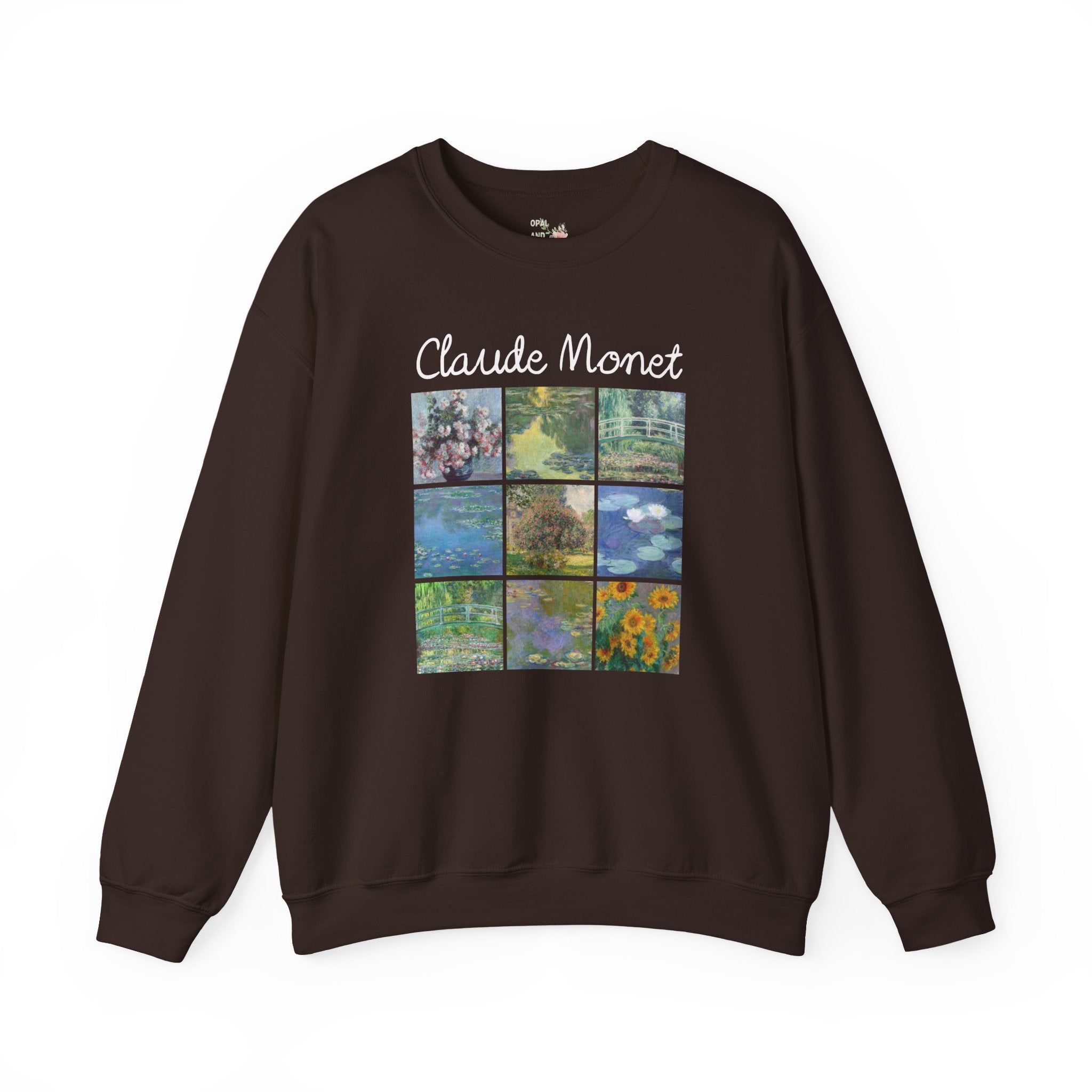 Cute Claude Monet Sweatshirt, Art Historian or Friend Who Loves Art, French History Professor or Artist, 19th Century Impressionist Artist - Opal and June
