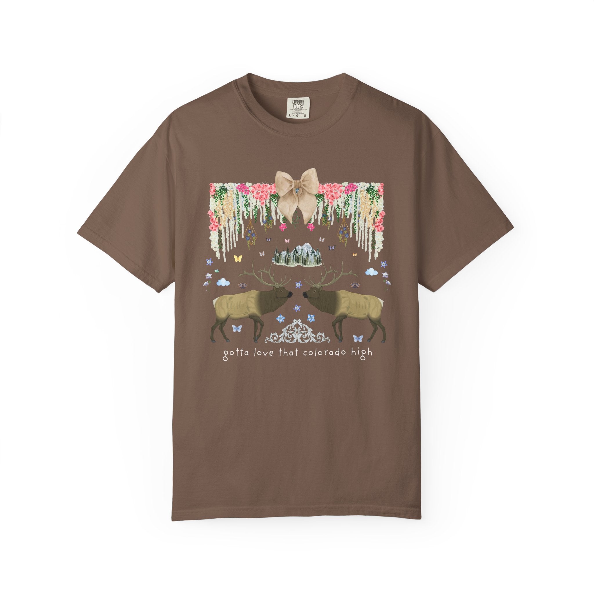 Cute Colorado Animal Lover Tee - Opal and June