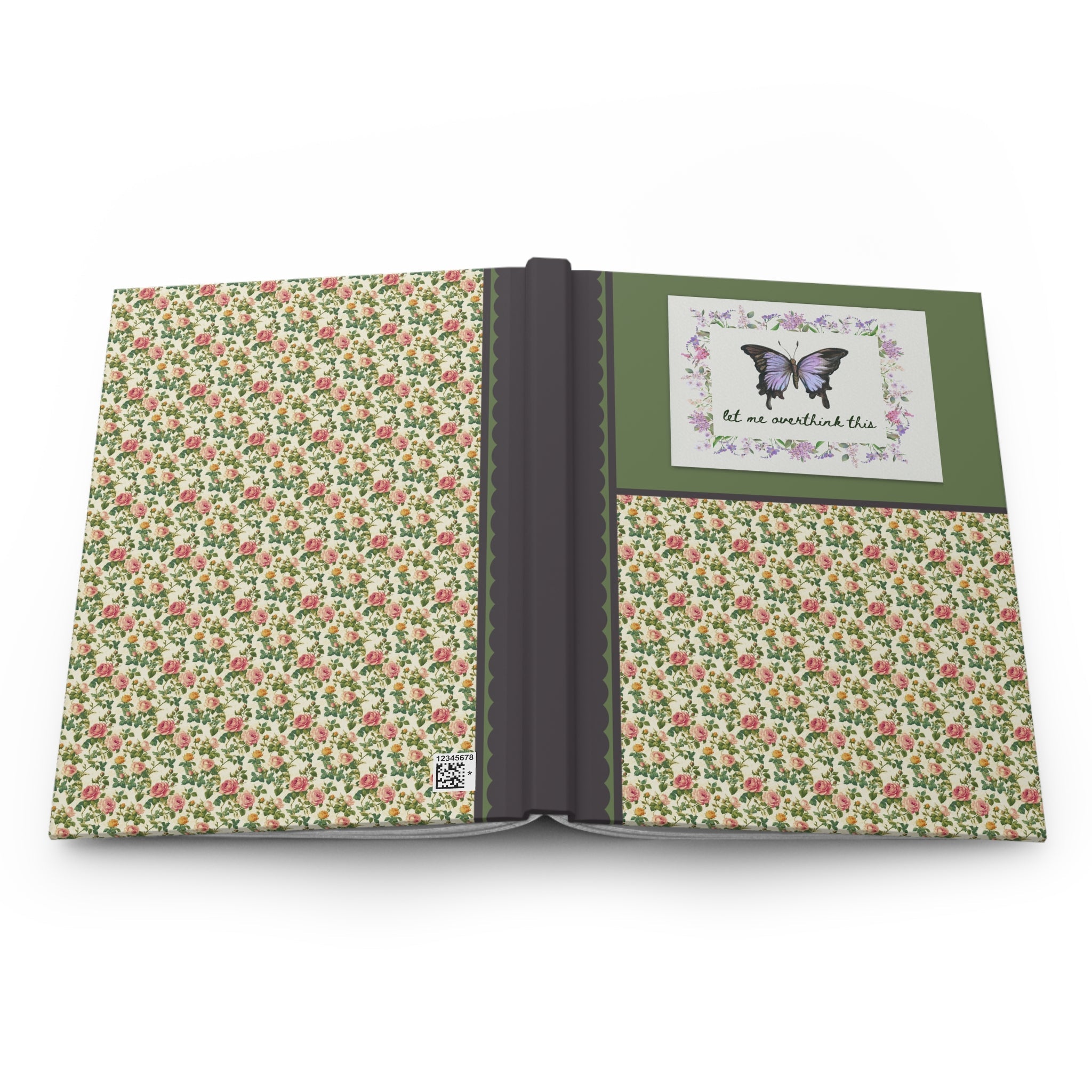 Cute Cottagecore Journal with Flowers - Opal and June