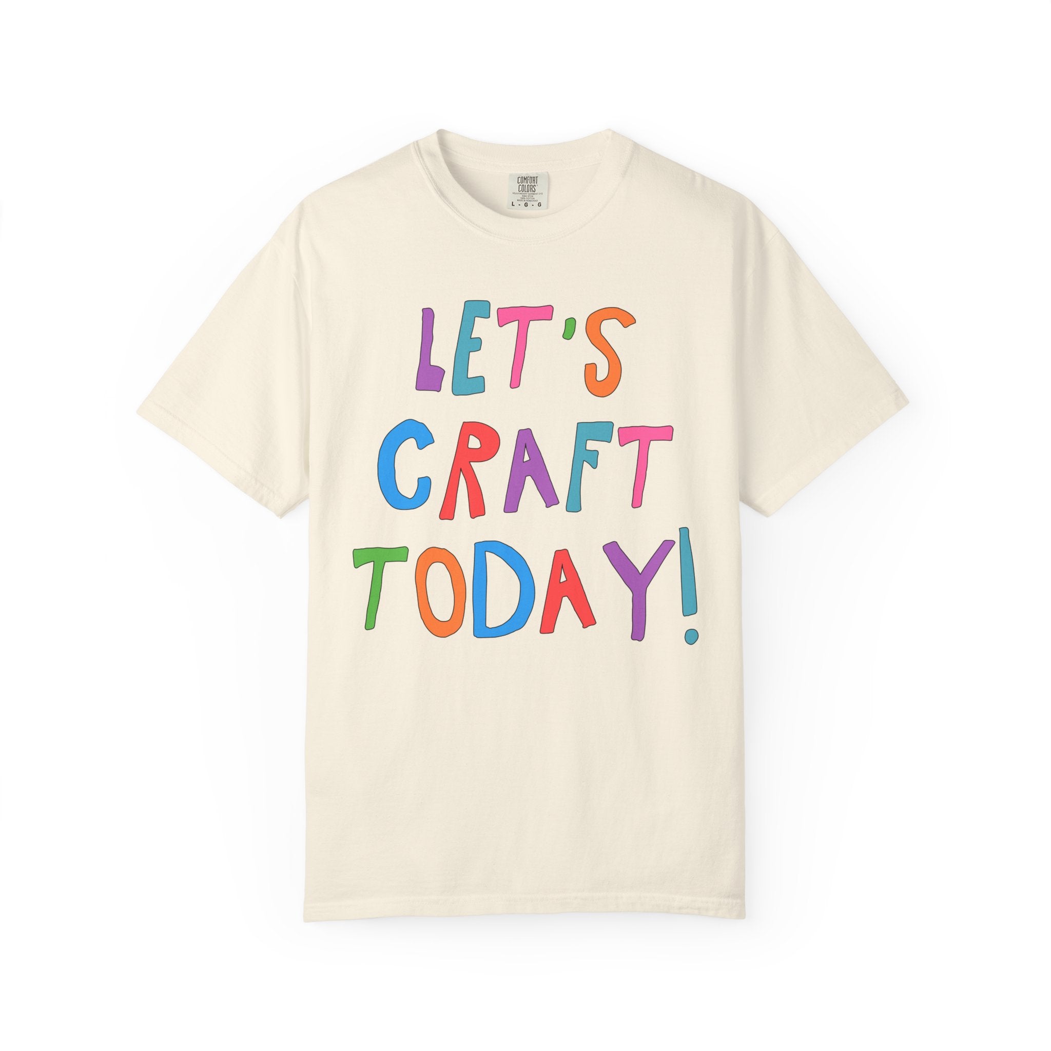 Cute Craft Lover Tee Shirt for Mom or Sister Who Loves Making DIY Craft Items: Let's Craft Today! - Opal and June