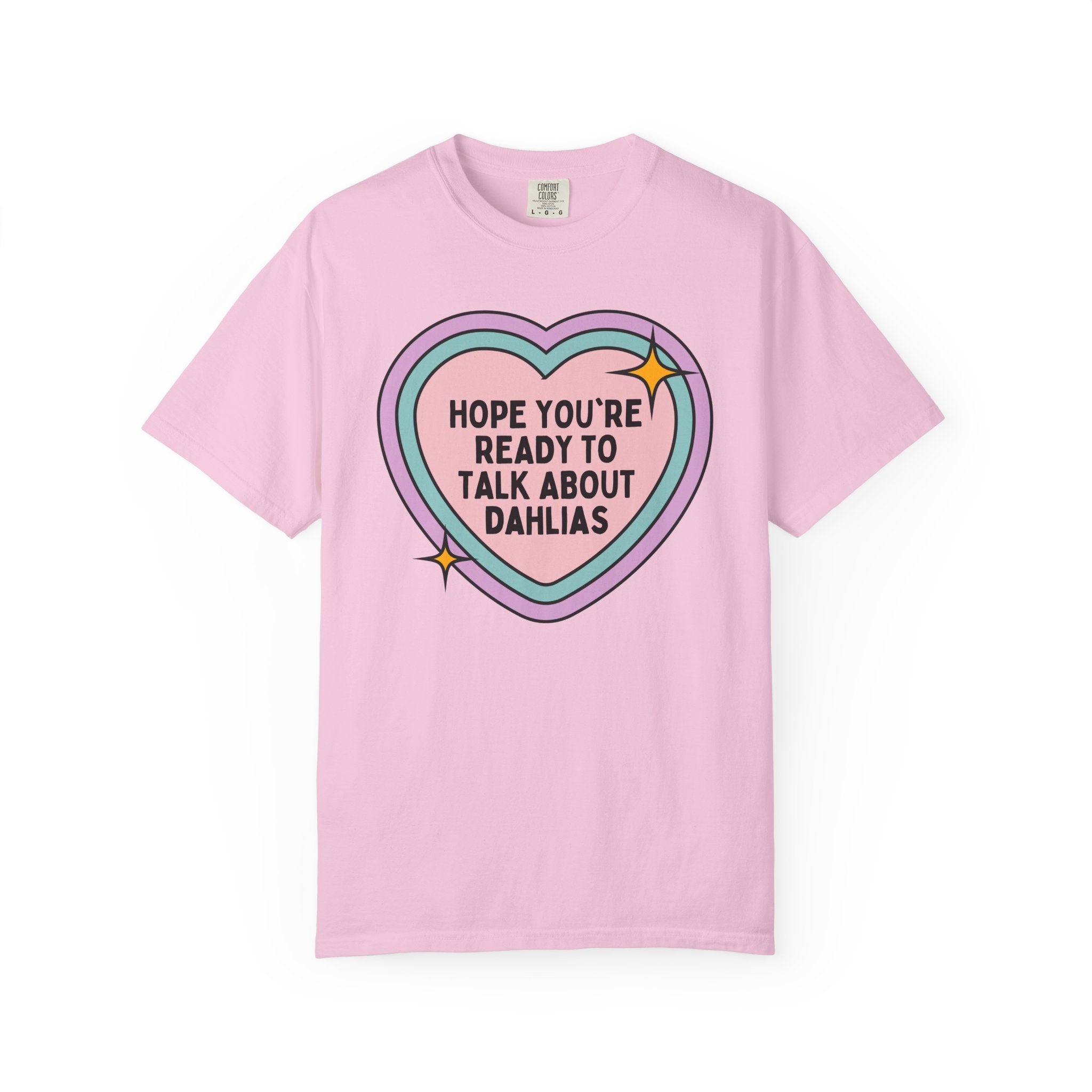 Cute Dahlia Lover Tee Shirt, Cut Flower Farmer, Cut Flower Gardner that Loves Dahlia Flowers, Garden Lover Gift for Mother's Day or Birthday - Opal and June