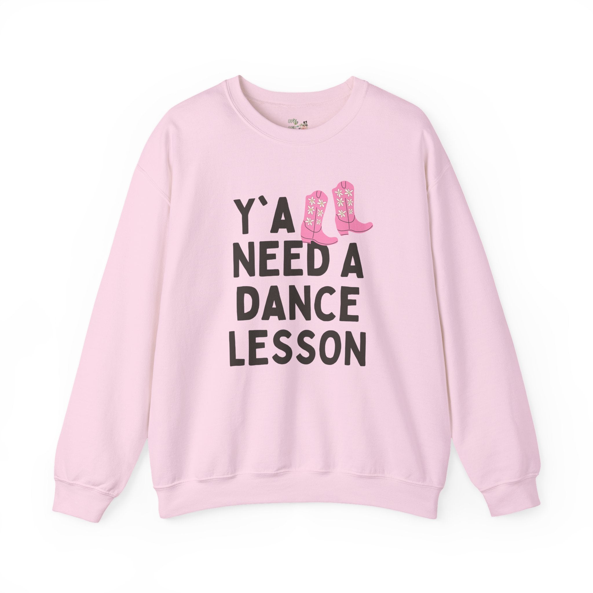 Cute Dance Teacher Sweatshirt, Ballet or Jazz Instructor Gift, Back to School Dance Teacher, Funny Saying Western Aesthetic Dance Instructor - Opal and June