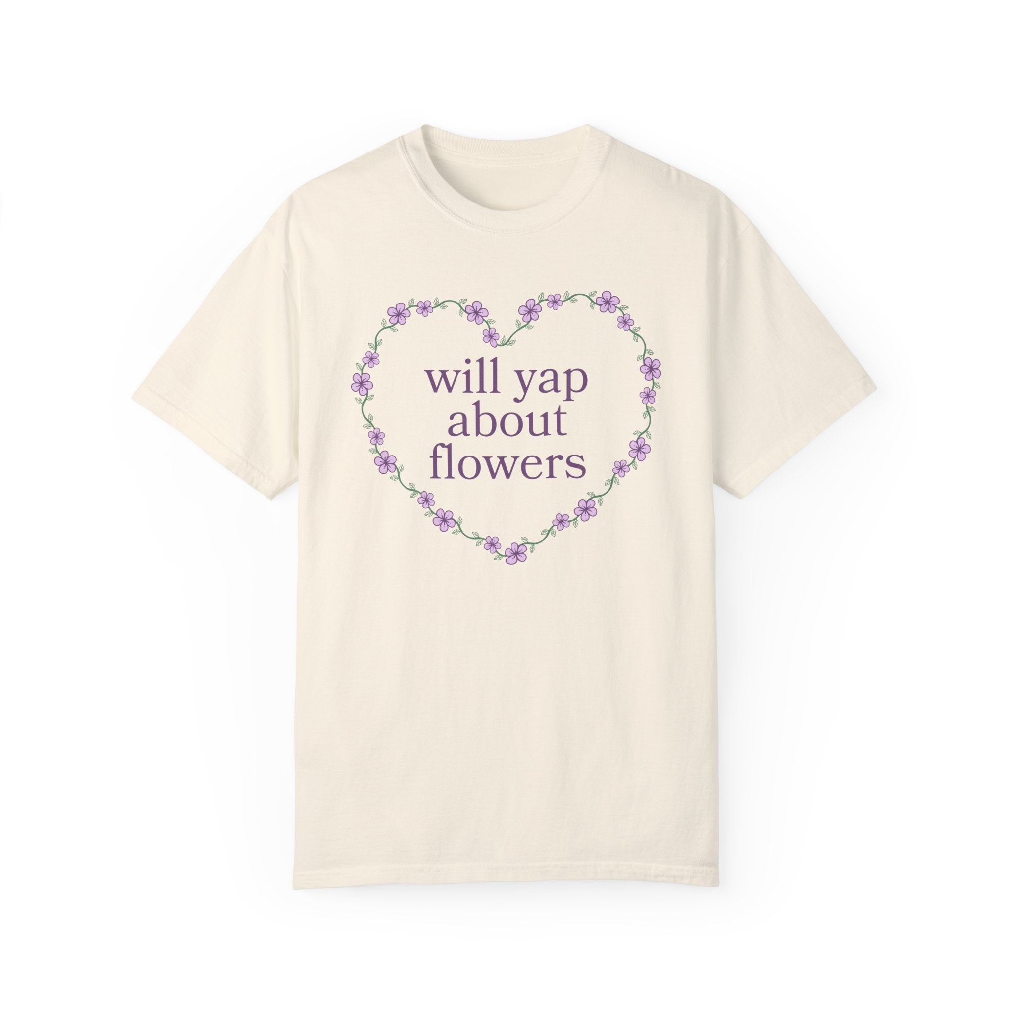 Cute Gardening Tee Shirt for Mom or Sister Who Loves Gardening, Cut Flower Gardening Tee, Wedding Florist Thank You Gift, Floral Cottagecore - Opal and June