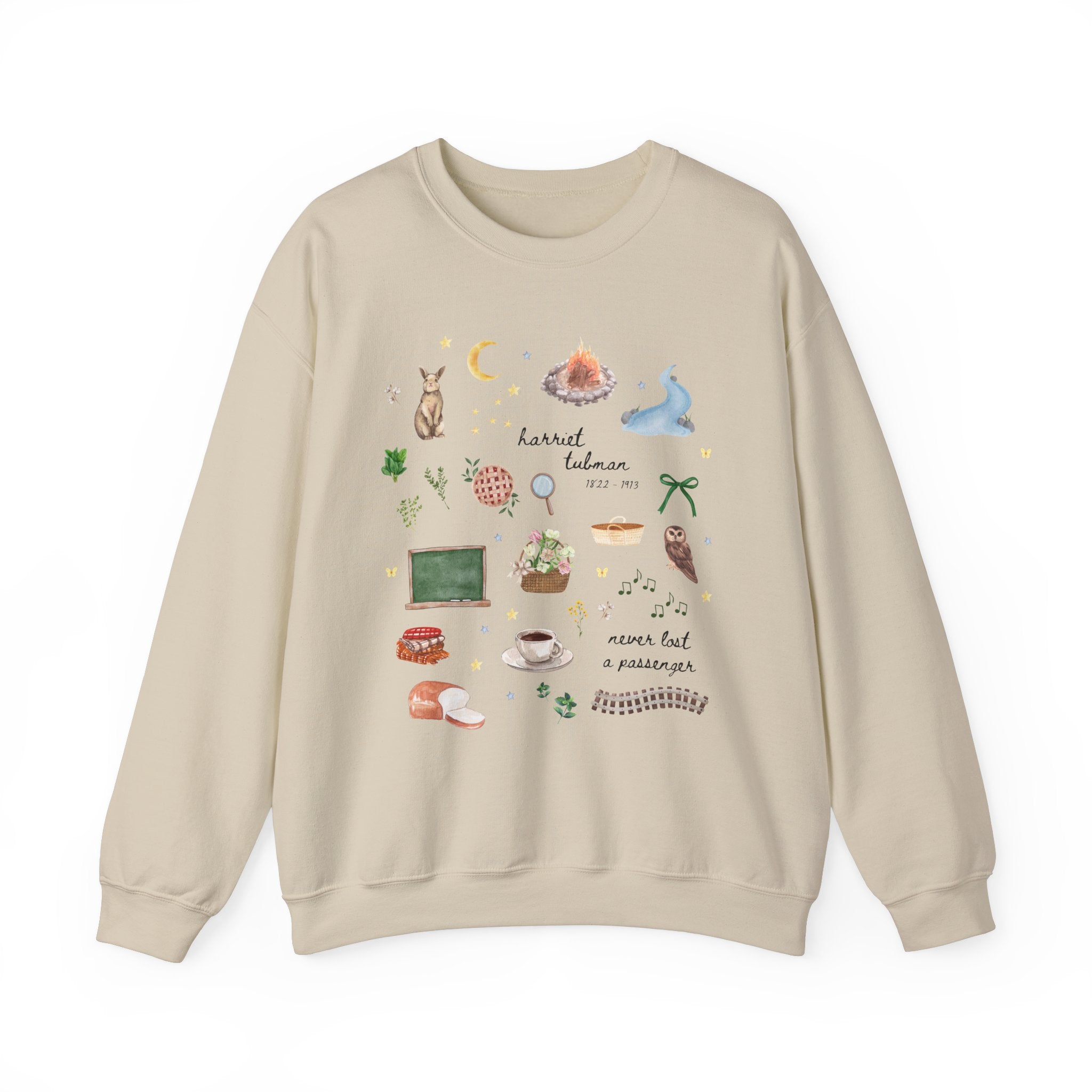 Cute Harriet Tubman Sweatshirt for Black History Month, - Opal and June
