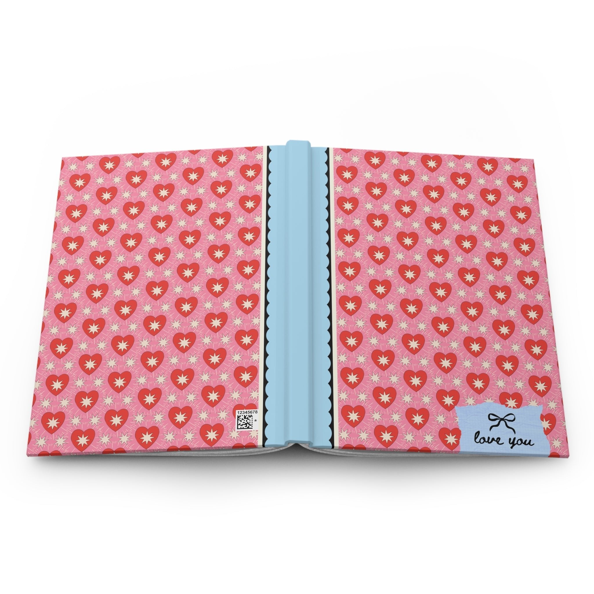 Cute Heart Notebook for Valentine's Day - Opal and June