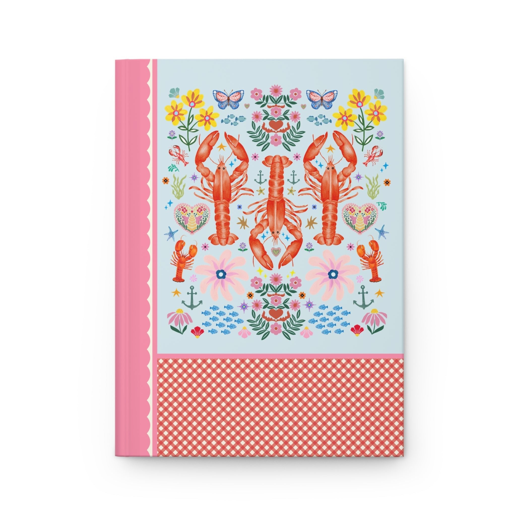 Cute Lobster Notebook - Opal and June
