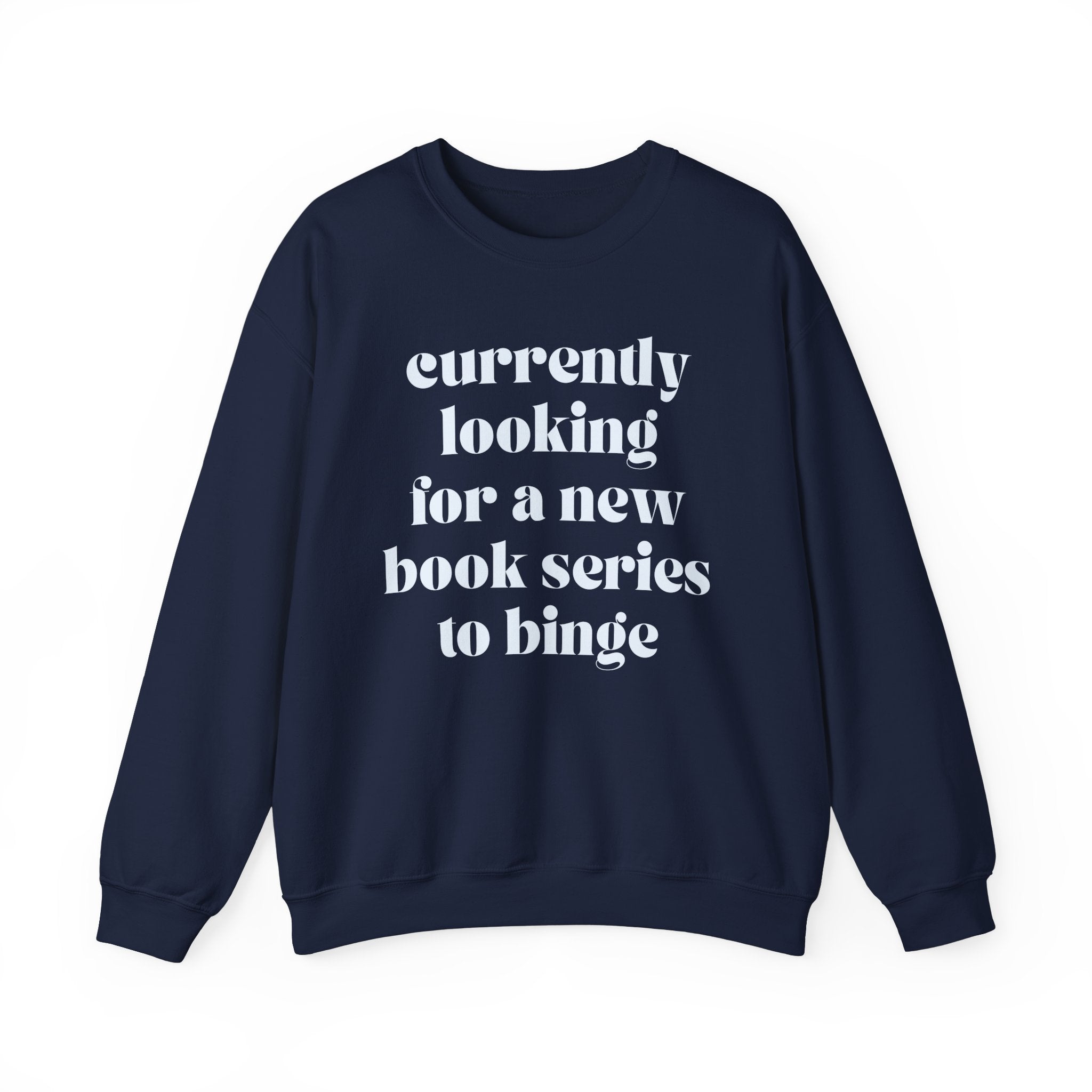 Cute Monochromatic Book Lover Sweatshirt - Opal and June