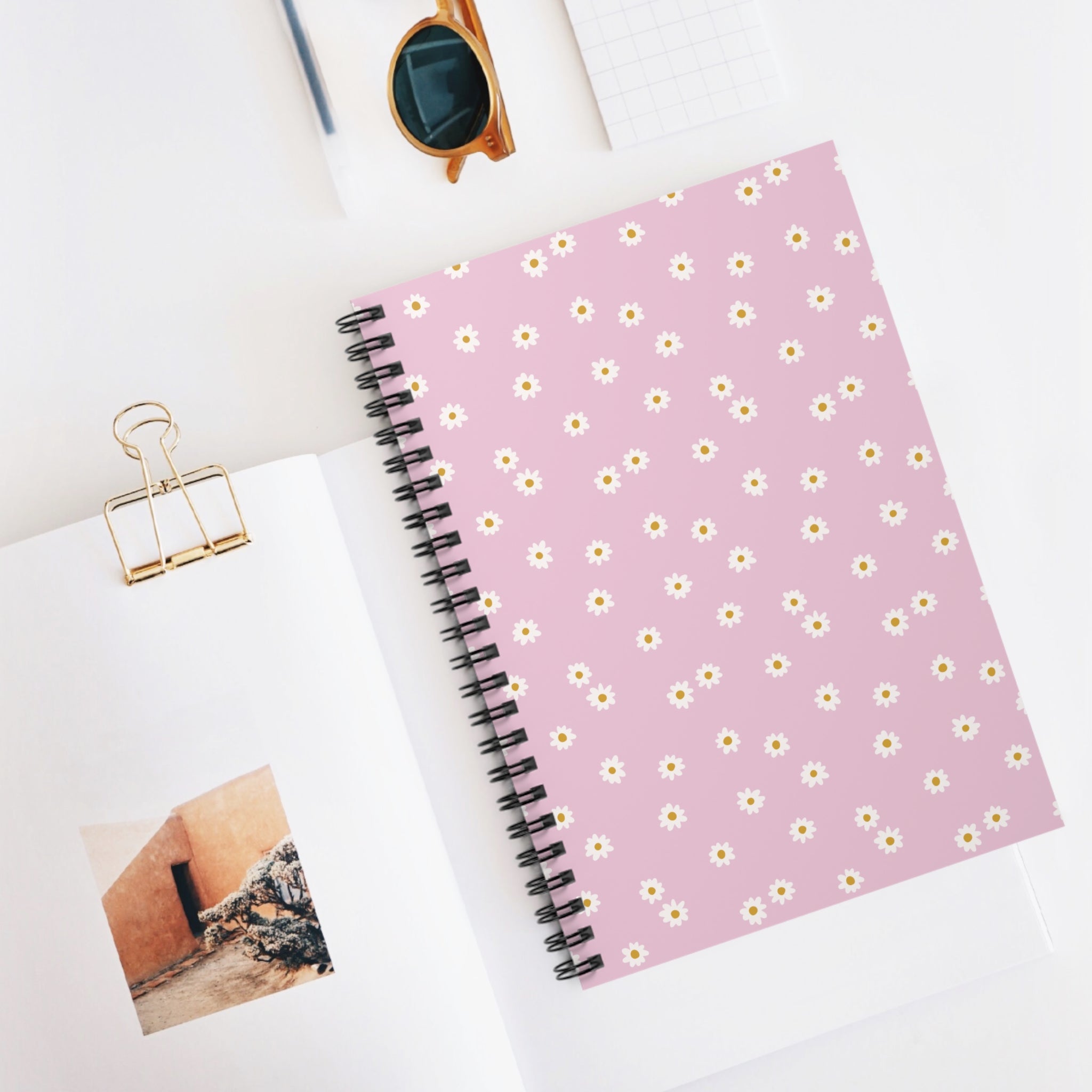Cute Pastel Notebook for Teen: Adorable Spiral Notebook for School or Work - Opal and June