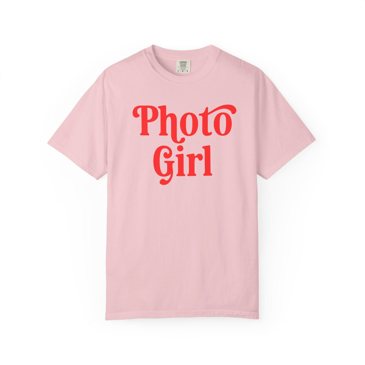 Cute Photographer Shirt for Wedding Photographer or Photography Teacher: Photo Girl | Cute Nostalgic Photographer T-Shirt for Business Owner - Opal and June