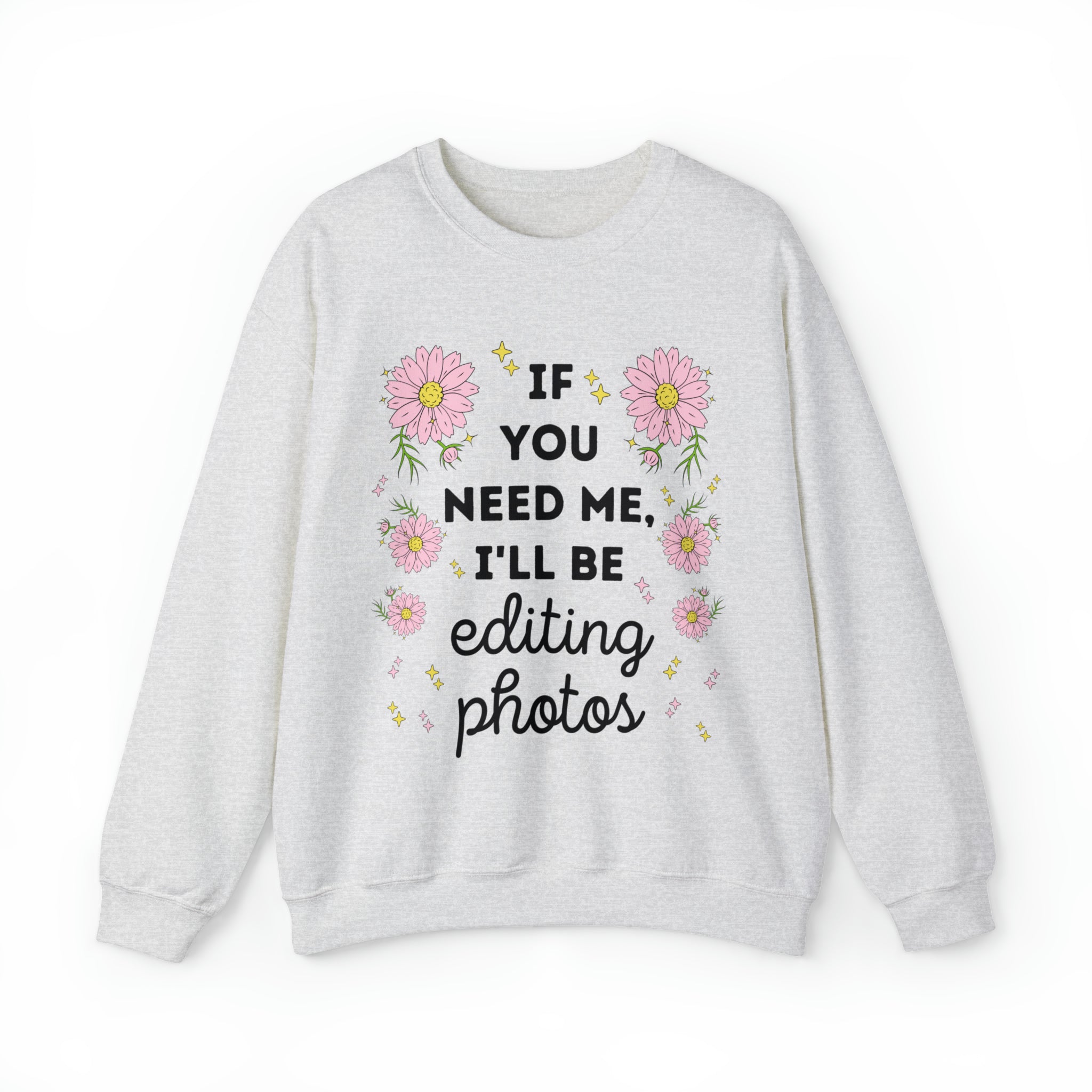 Cute Photographer Sweatshirt for Wedding Photographer or Photography Editor - Opal and June