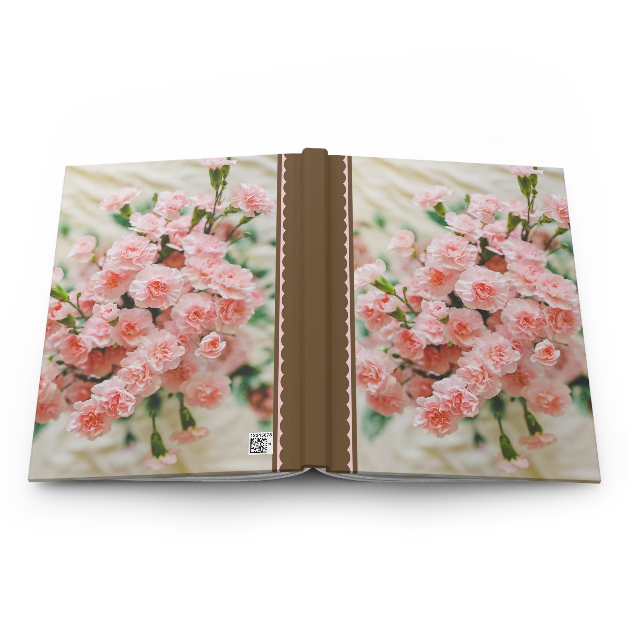 Cute Pink Carnation Journal - Opal and June