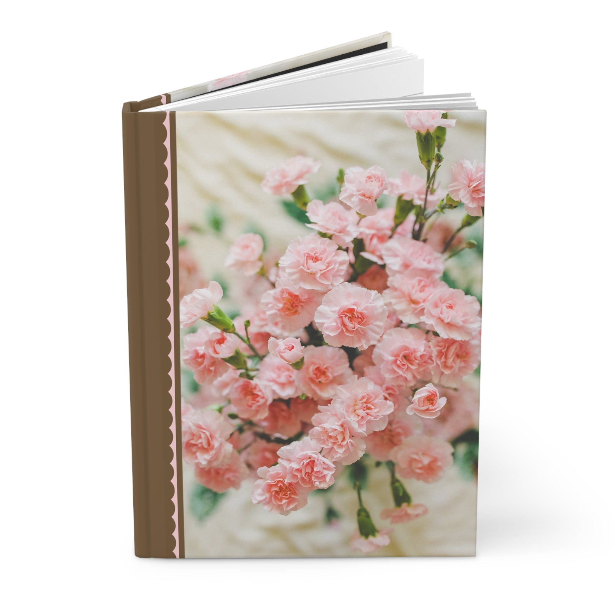 Cute Pink Carnation Journal - Opal and June