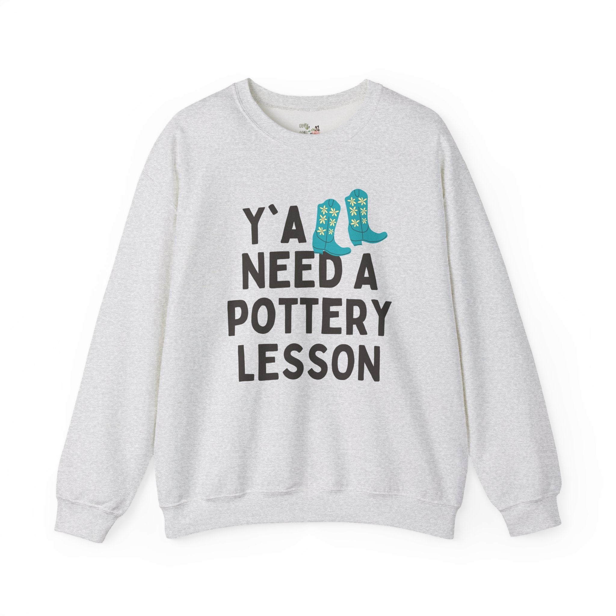 Cute Pottery Teacher Sweatshirt, Ceramic Artist, College Art Teacher Crewneck for Friend Who Teaches Pottery, Art History Humanities Major - Opal and June