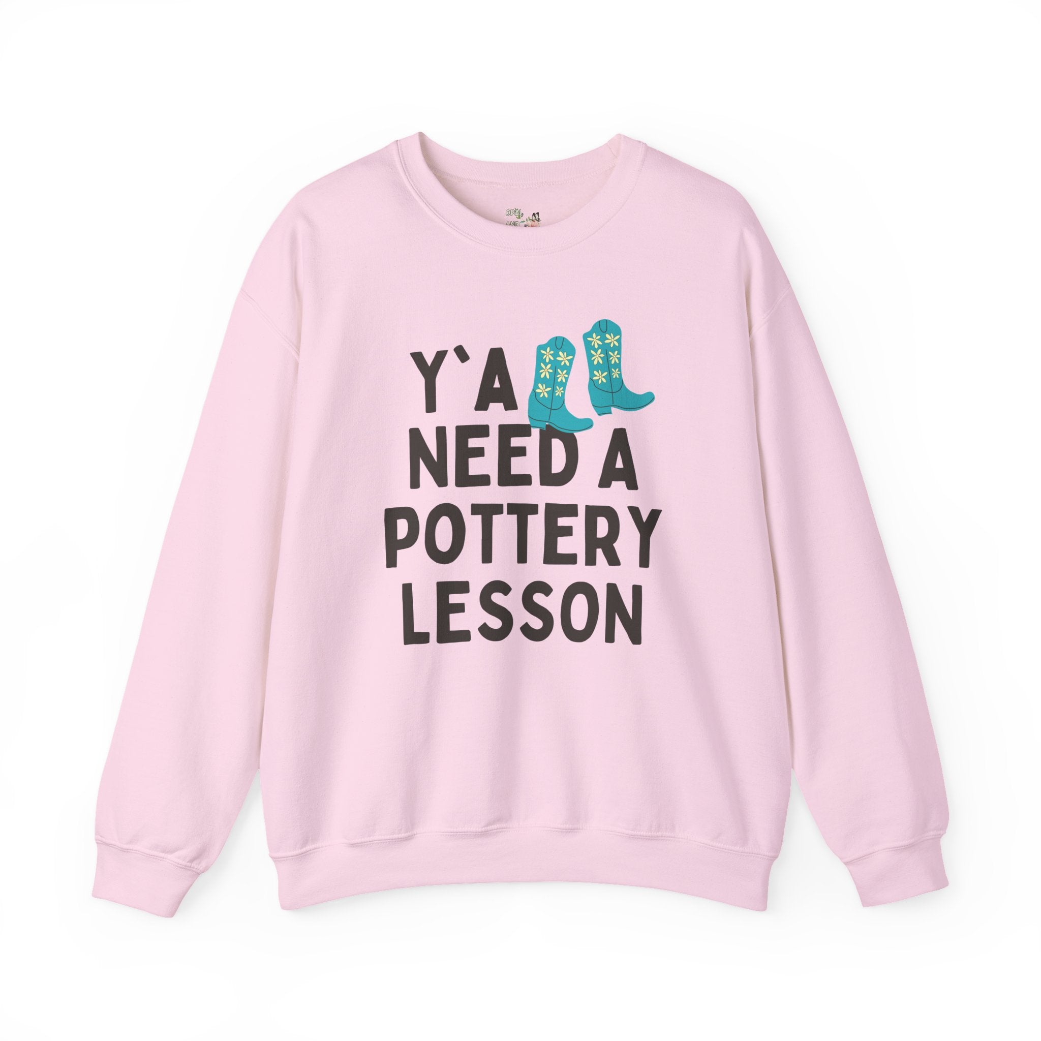Cute Pottery Teacher Sweatshirt, Ceramic Artist, College Art Teacher Crewneck for Friend Who Teaches Pottery, Art History Humanities Major - Opal and June