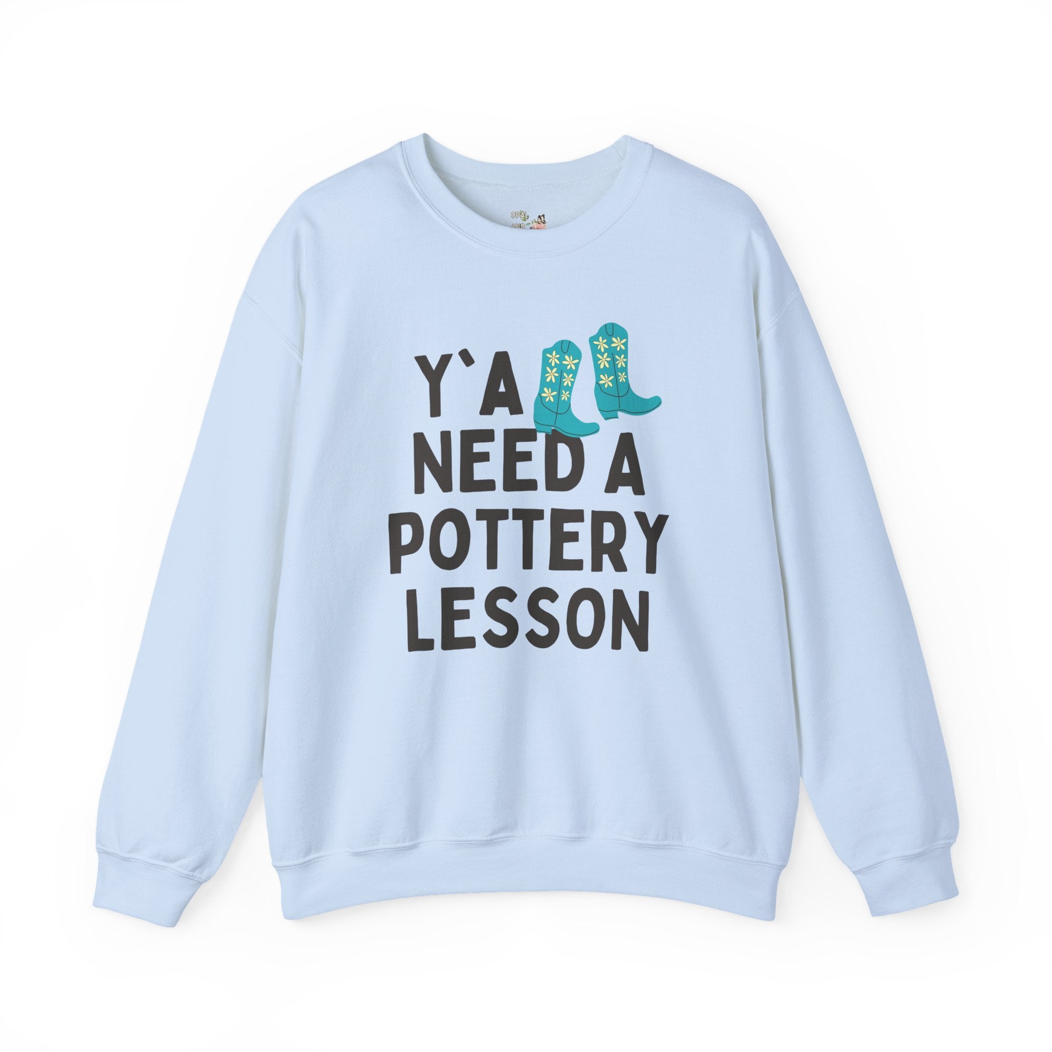 Cute Pottery Teacher Sweatshirt, Ceramic Artist, College Art Teacher Crewneck for Friend Who Teaches Pottery, Art History Humanities Major - Opal and June