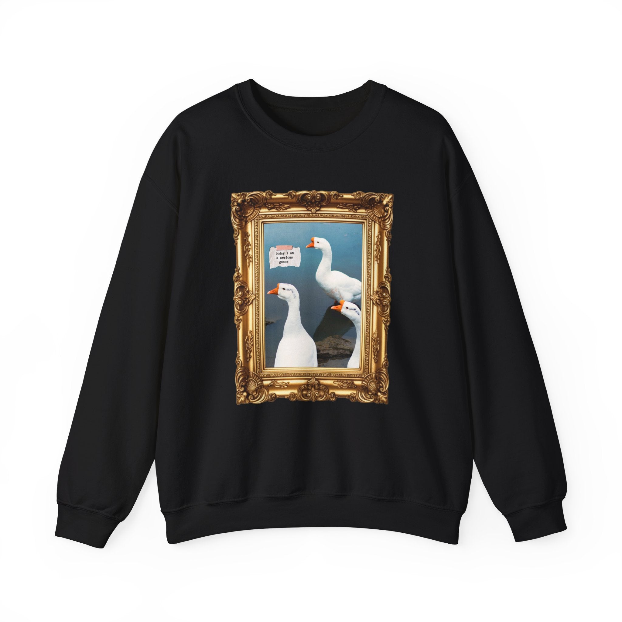 Cute Serious Goose Sweatshirt - Opal and June