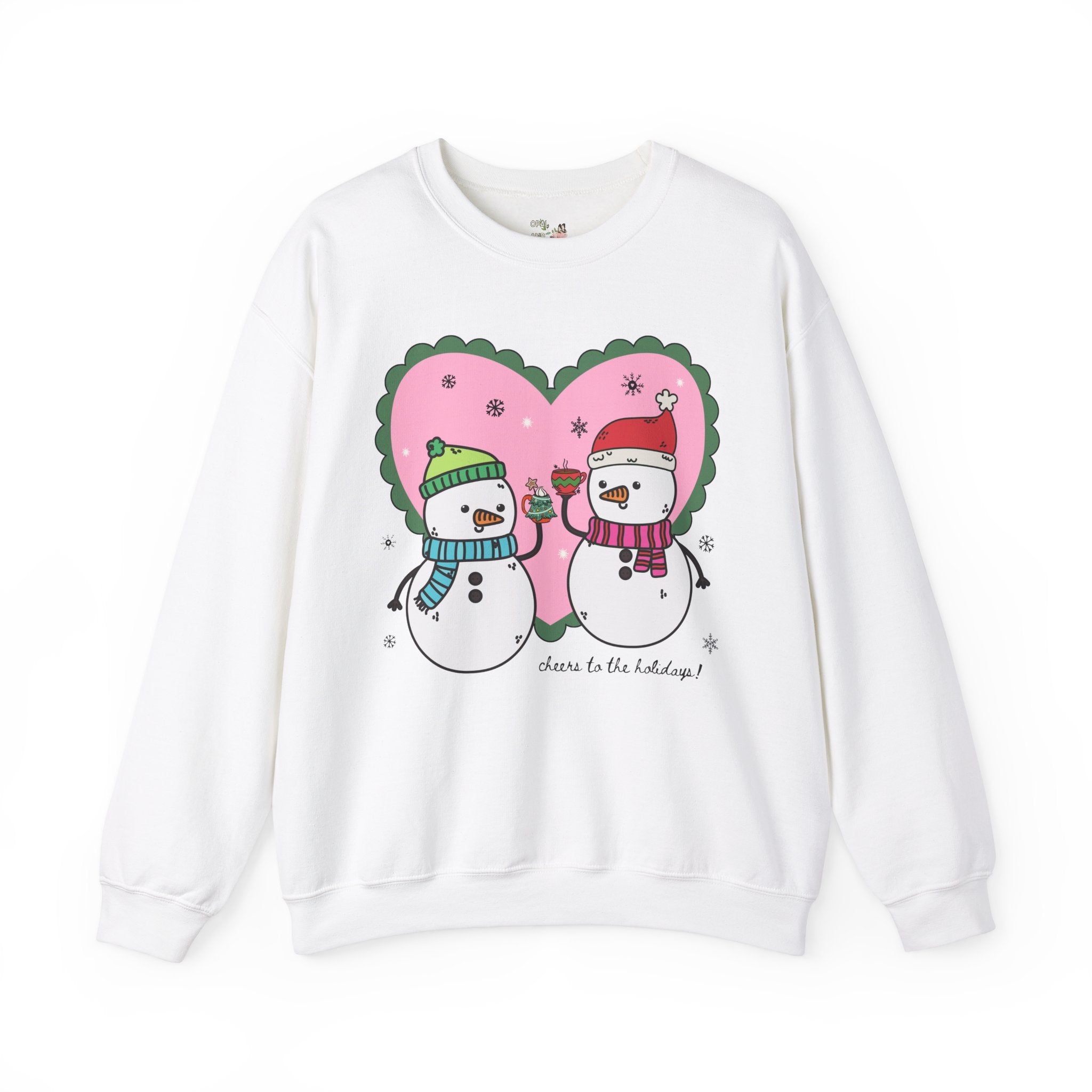 Cute Snowman Sweatshirt for Christmas - Opal and June