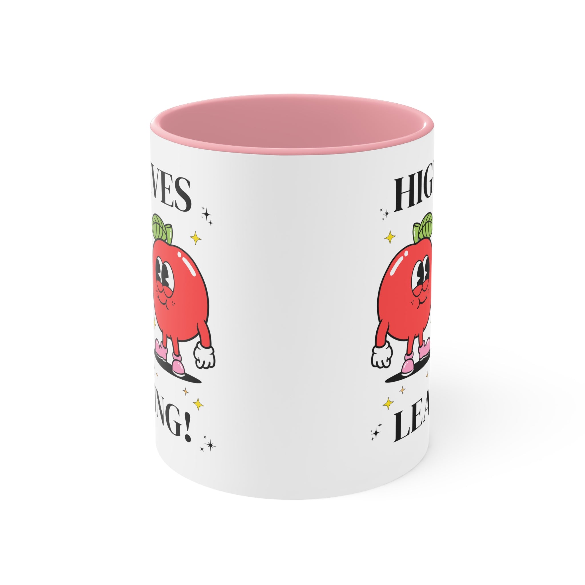 Cute Teacher Coffee Mug, First Grade or Second Grade Student Teacher, Teaching Major: High Fives for Learning! Funny School Principal Mug - Opal and June