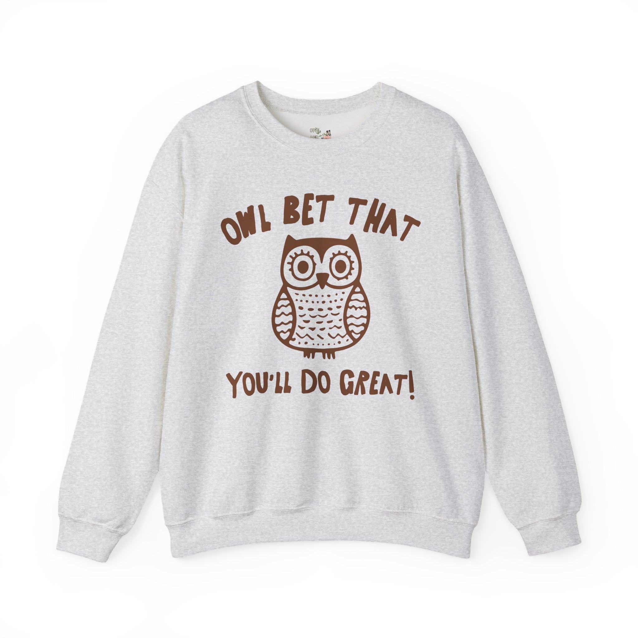 Cute Testing Day Crewneck for Fourth Grade Teacher Who Loves Owls: Funny Saying Animal Lover Sweatshirt, Matching Second Grade Crew Shirt - Opal and June