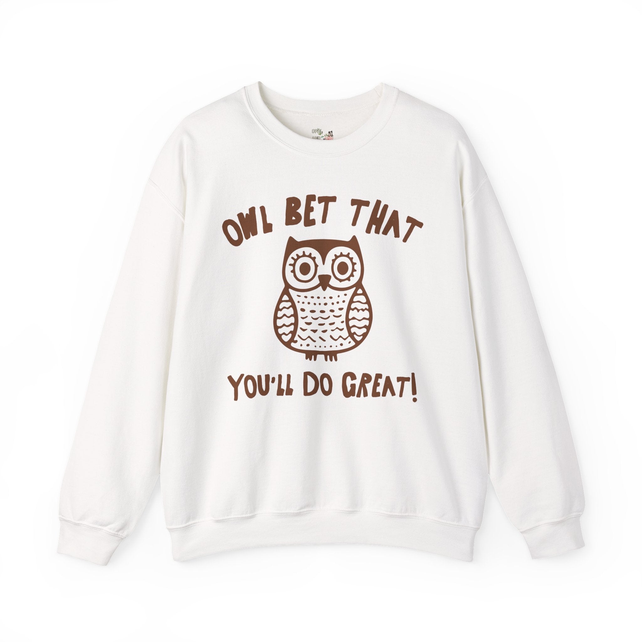 Cute Testing Day Crewneck for Fourth Grade Teacher Who Loves Owls: Funny Saying Animal Lover Sweatshirt, Matching Second Grade Crew Shirt - Opal and June