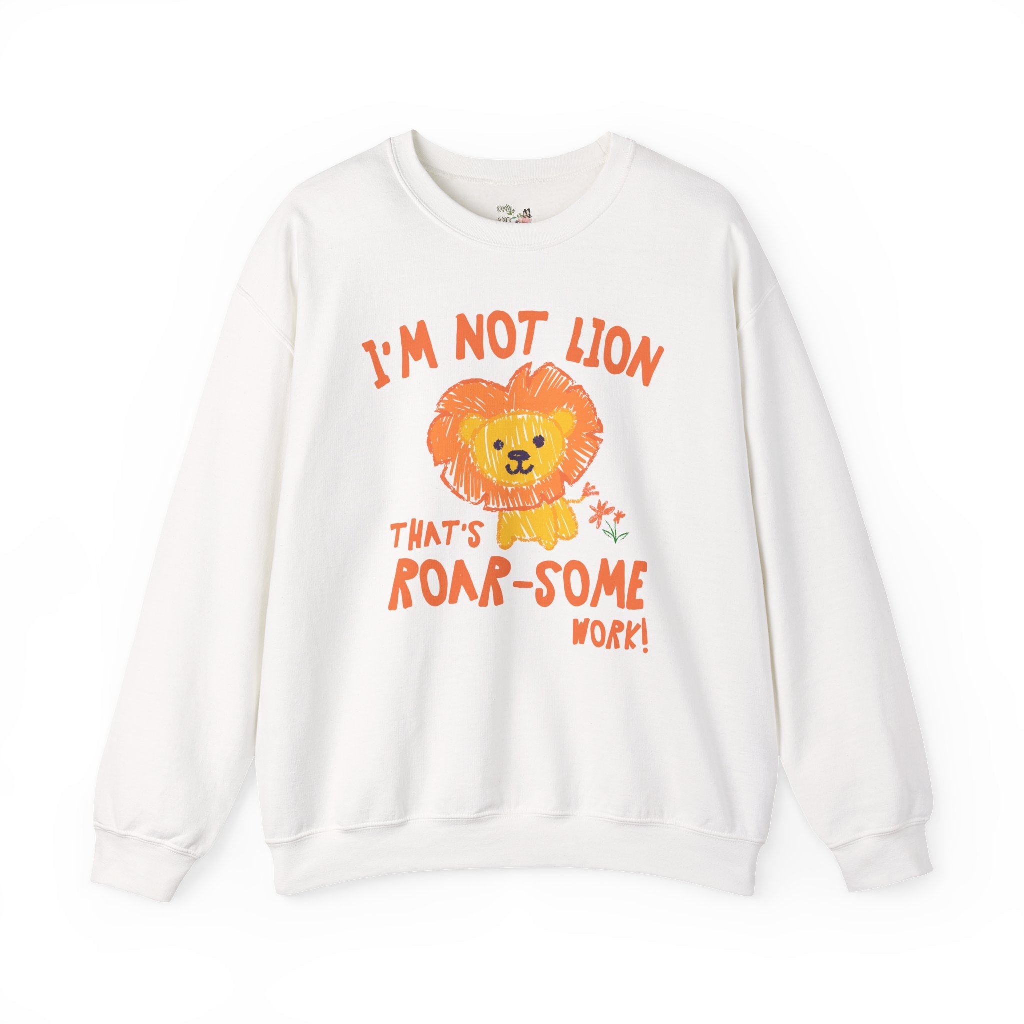 Cute Testing Day Sweatshirt for Third Grade Teacher Who Loves Lions, Funny Saying Animal Lover Crewnecl Testing Day Matching Teacher Shirt - Opal and June