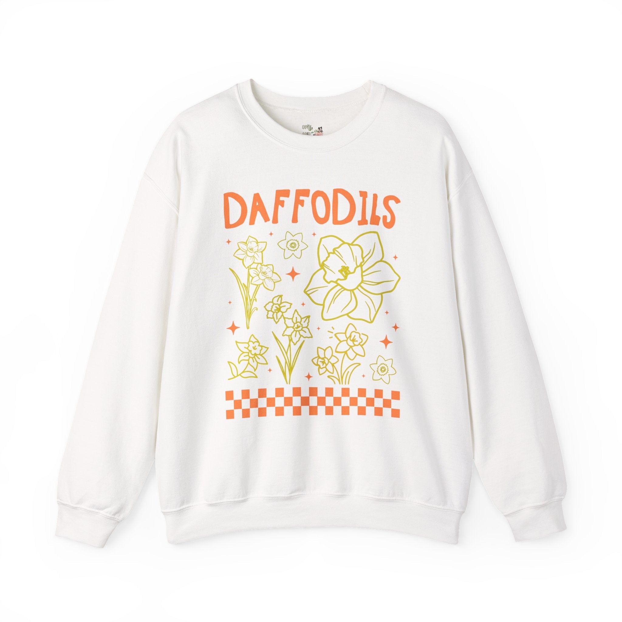 Daffodil Flower Sweatshirt - Opal and June