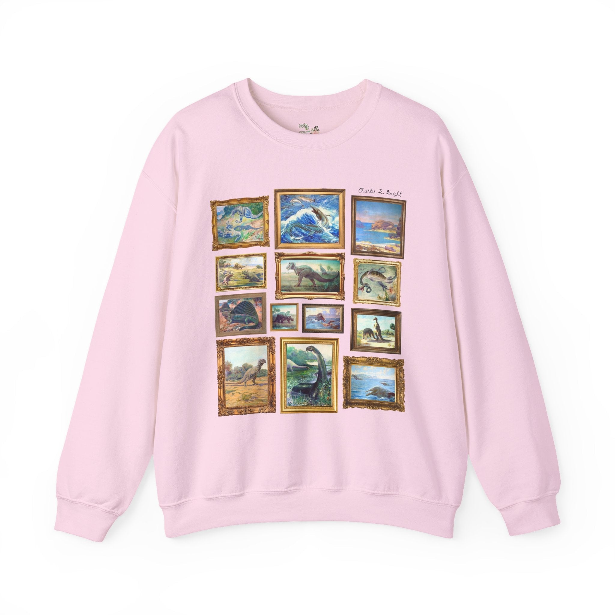Dinosaur Lover Art History Sweatshirt - Opal and June